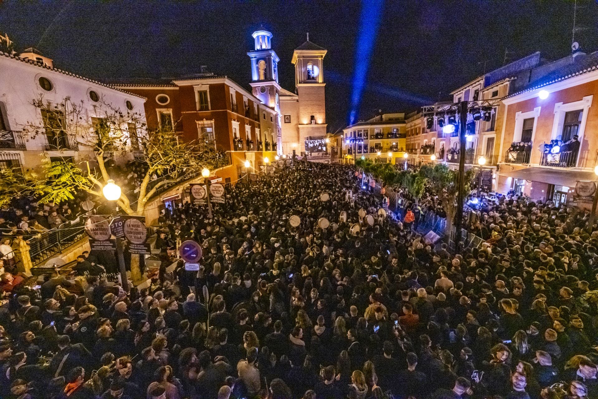 La Noche de los Tambores de Mula, en imágenes