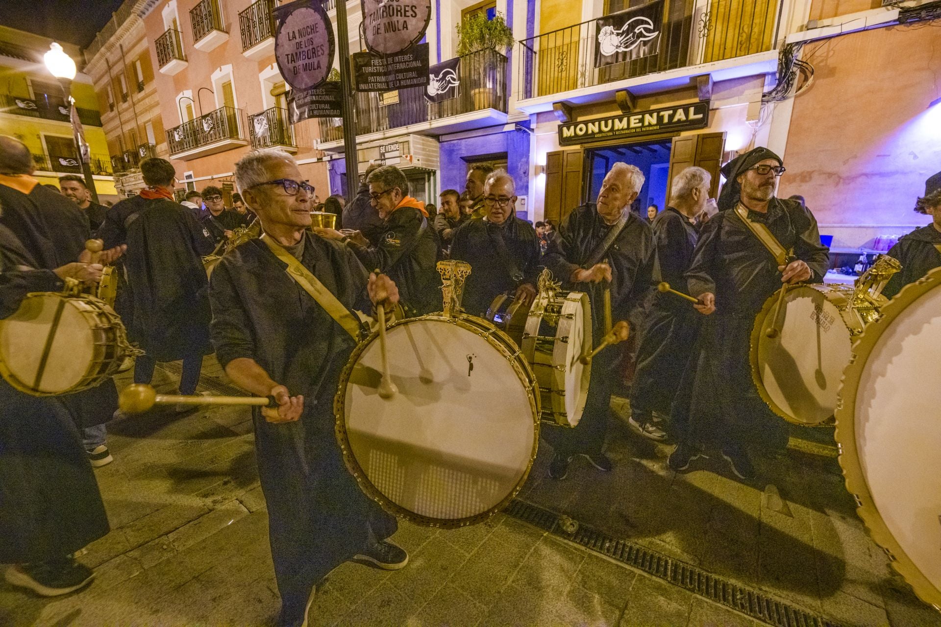 La Noche de los Tambores de Mula, en imágenes