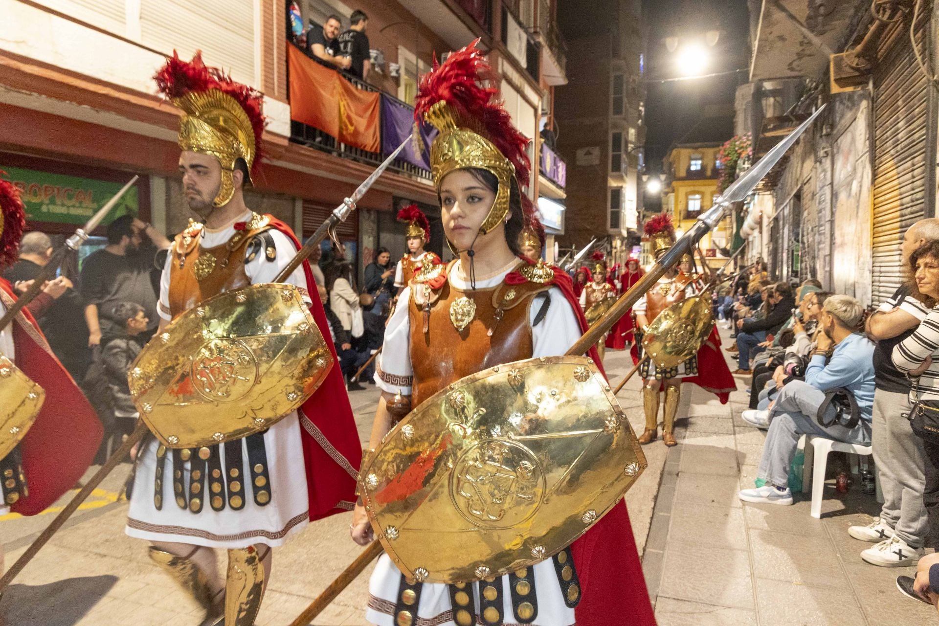 La procesión del Prendimiento de los californios, en imágenes