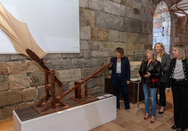 Exposición 'Los viajes de Leonardo da Vinci'. De abril a octubre, en el Castillo de la Concepción.