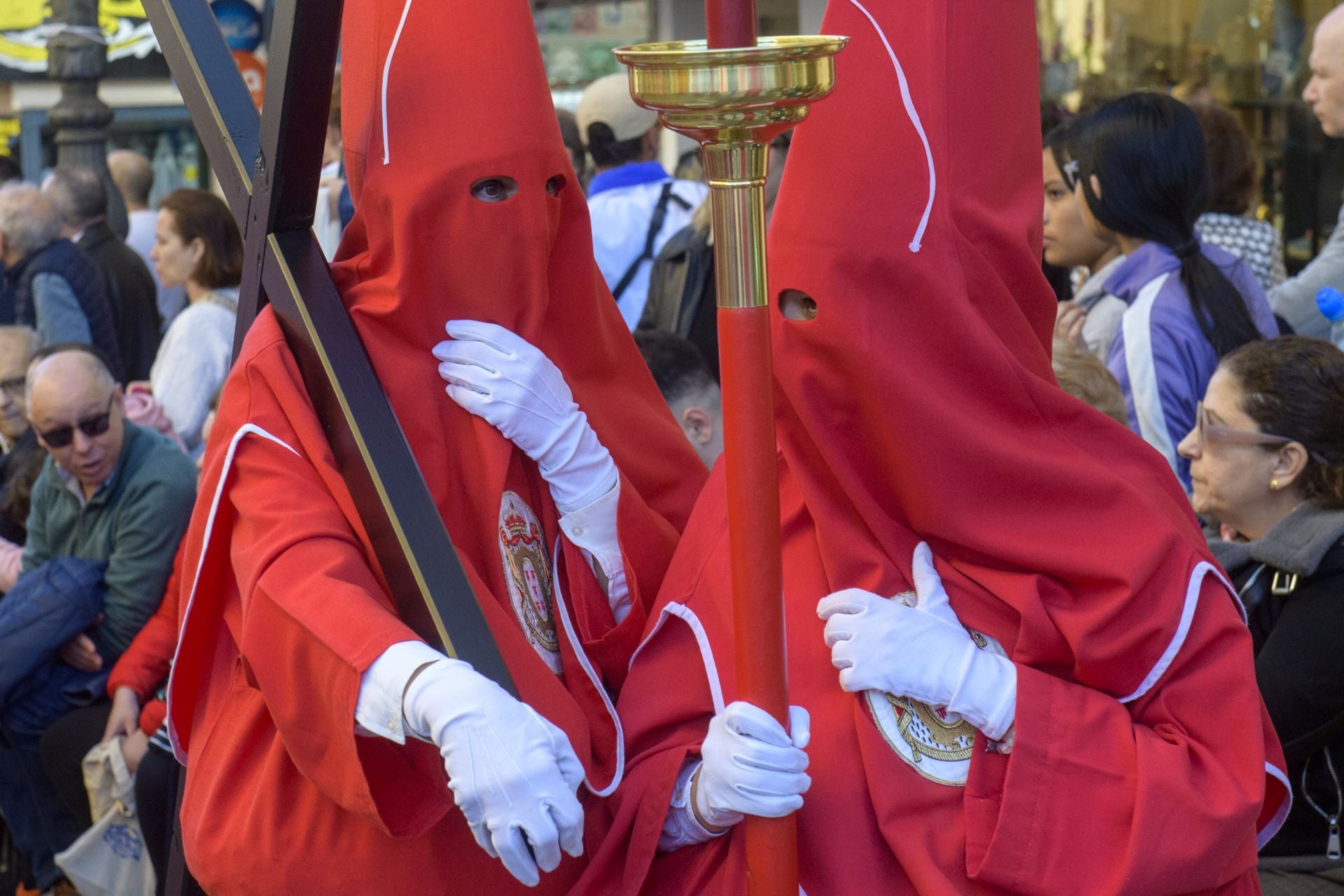 La procesión de los &#039;coloraos&#039;, en imágenes