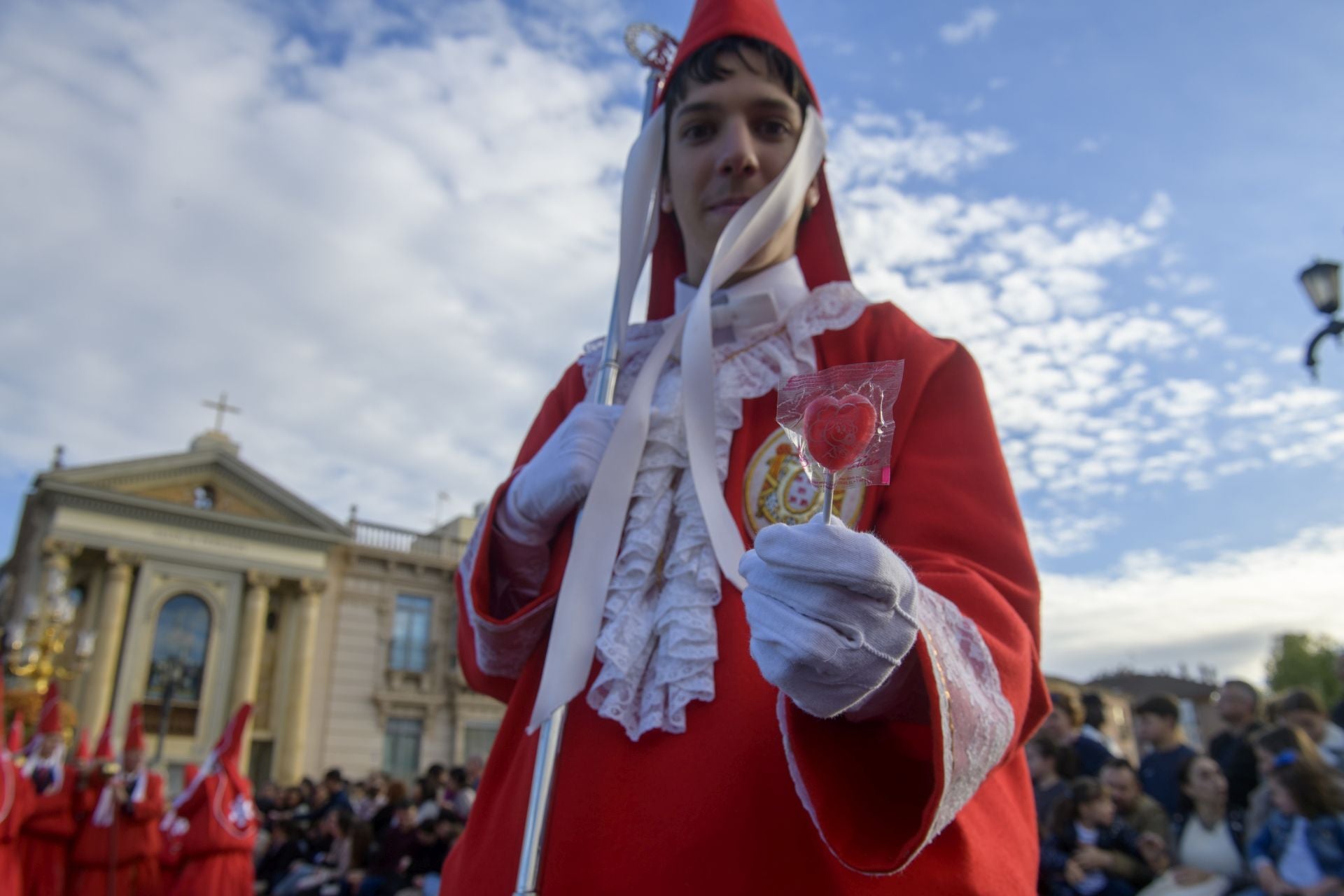 La procesión de los &#039;coloraos&#039;, en imágenes