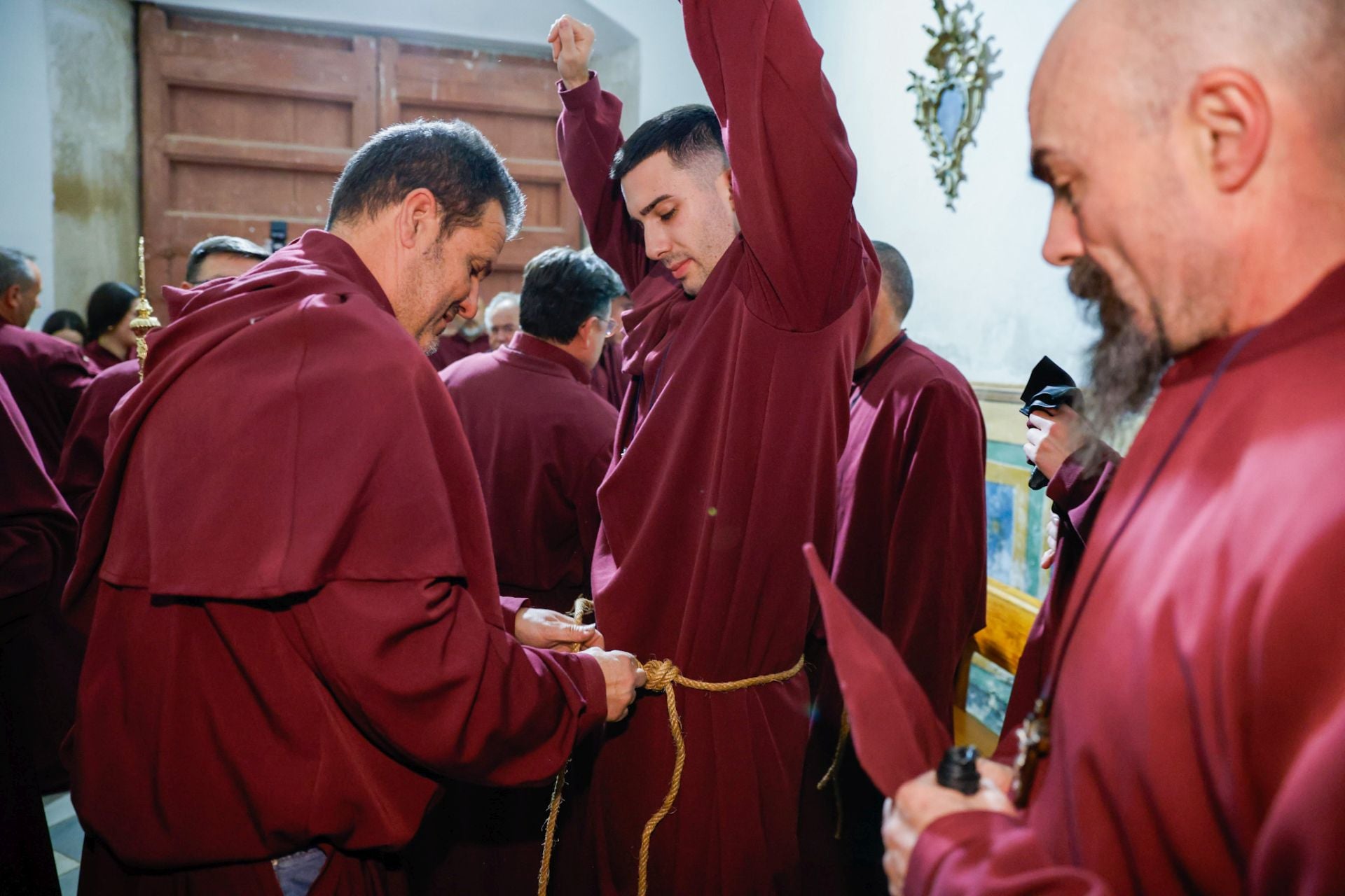 El traslado del Cristo de la Misericordia, en imágenes