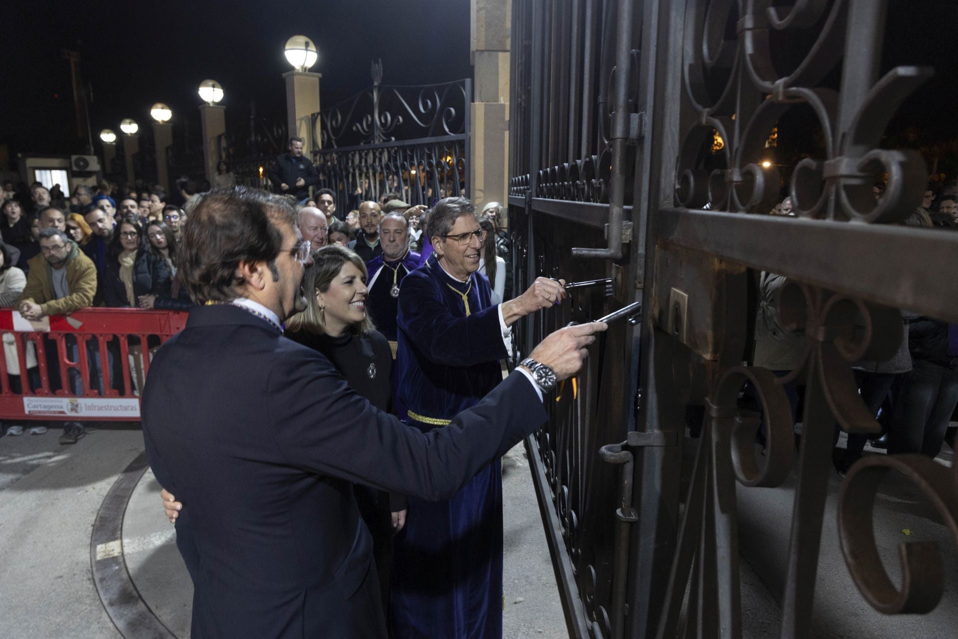 En imágenes, la procesión del Encuentro de Cartagena en Viernes Santo