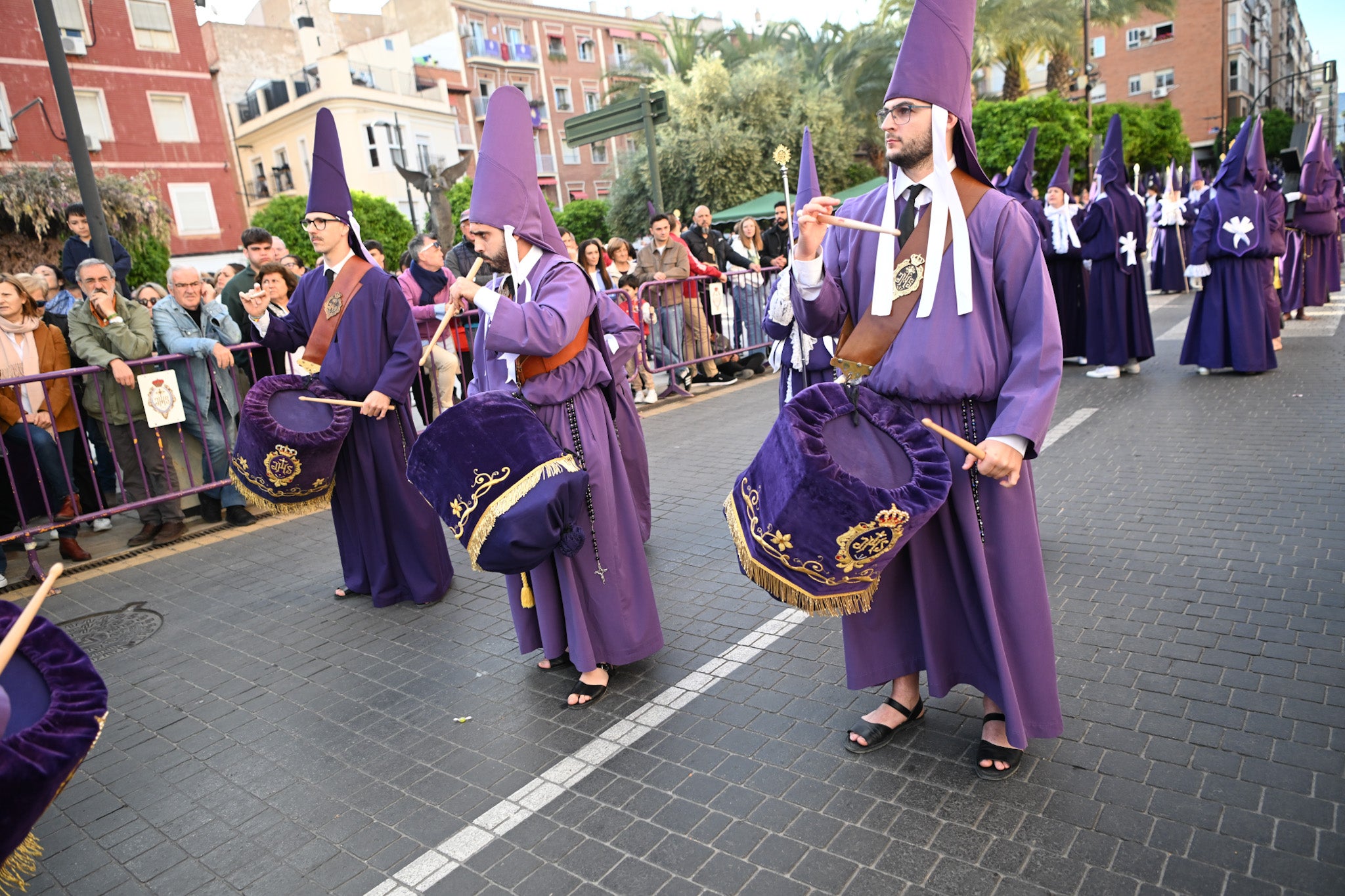 En imágenes, la procesión de los &#039;salzillos&#039; de Viernes Santo en Murcia