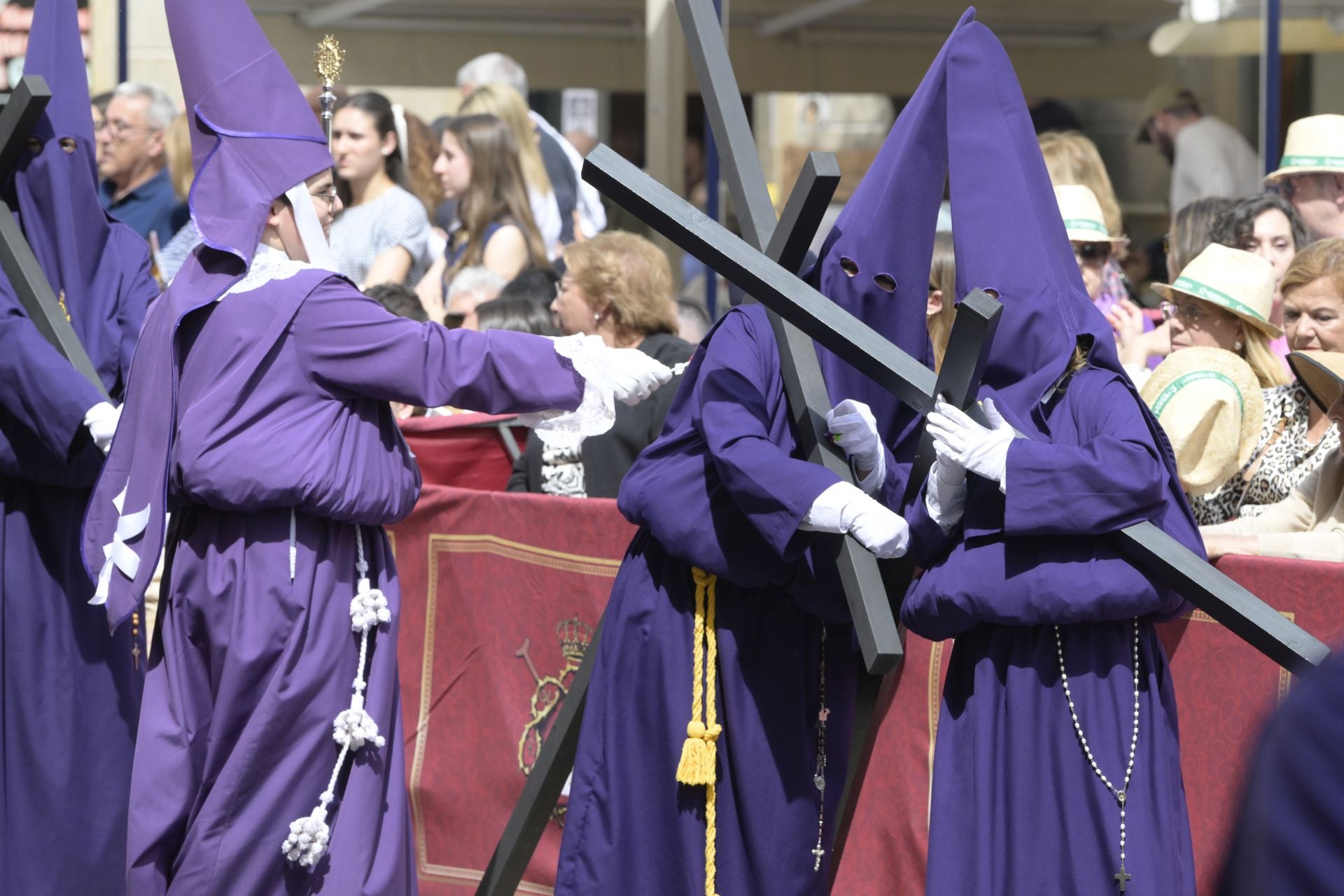 En imágenes, los mejores detalles de la procesión en Murcia de Viernes Santo, los &#039;salzillos&#039;