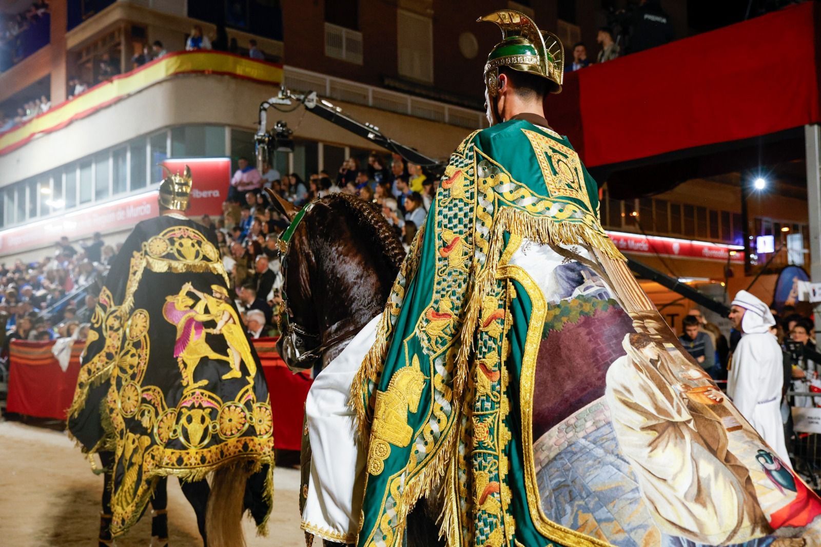 Las imágenes del cortejo bíblico de Jueves Santo en Lorca