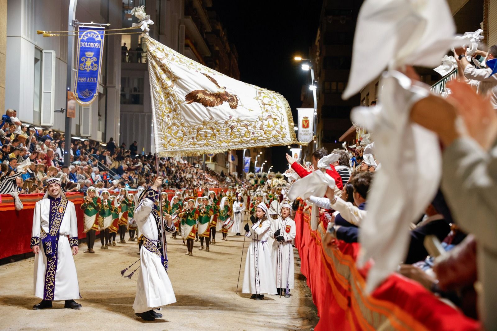 Las imágenes del cortejo bíblico de Jueves Santo en Lorca