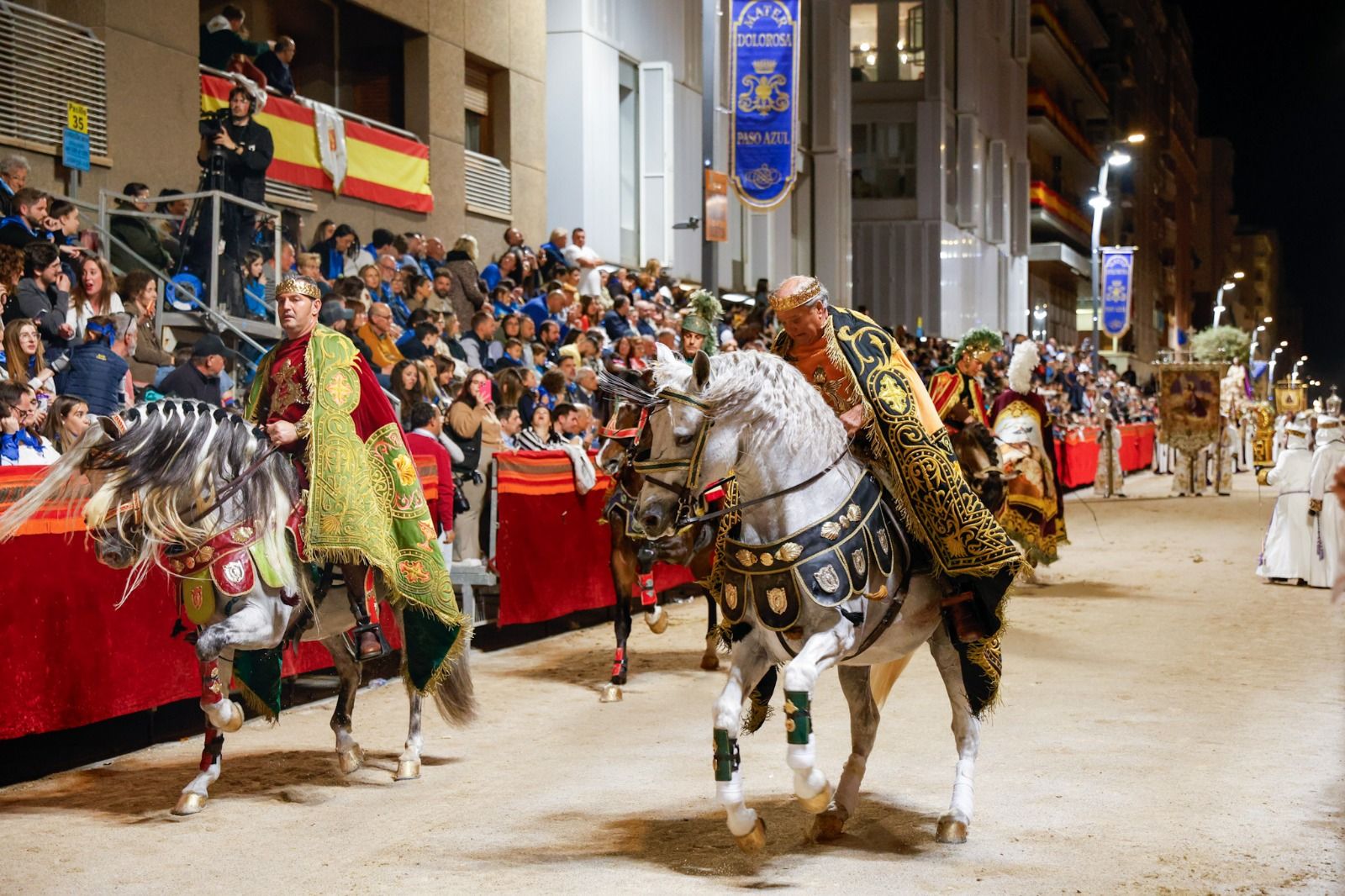 Las imágenes del cortejo bíblico de Jueves Santo en Lorca