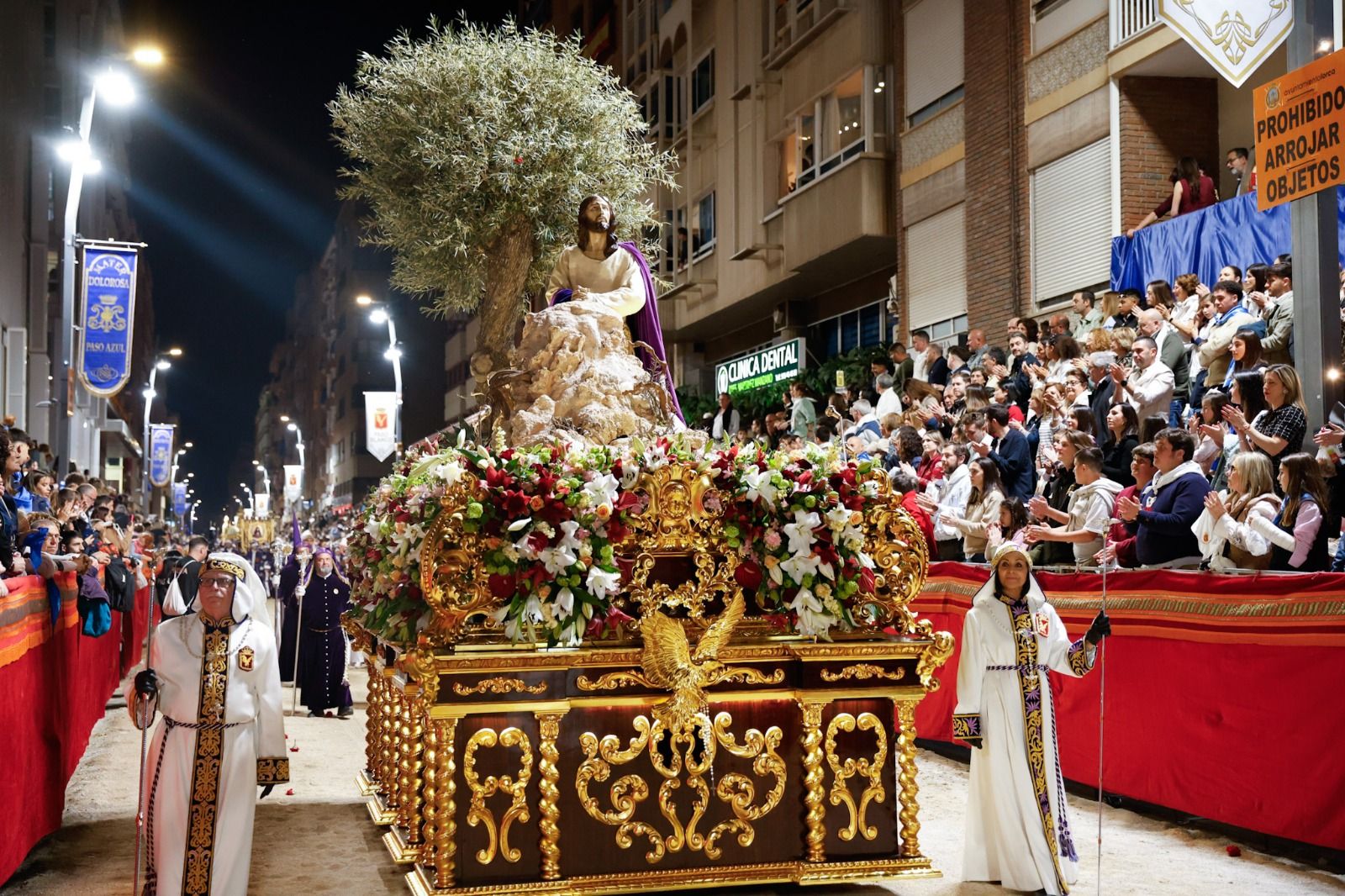 Las imágenes del cortejo bíblico de Jueves Santo en Lorca