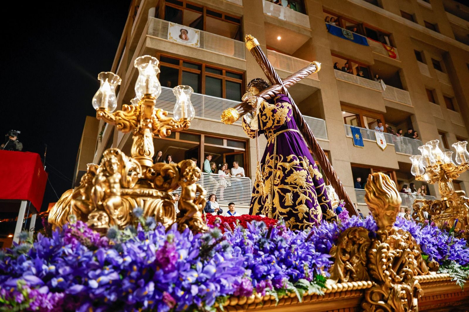 Las imágenes del cortejo bíblico de Jueves Santo en Lorca
