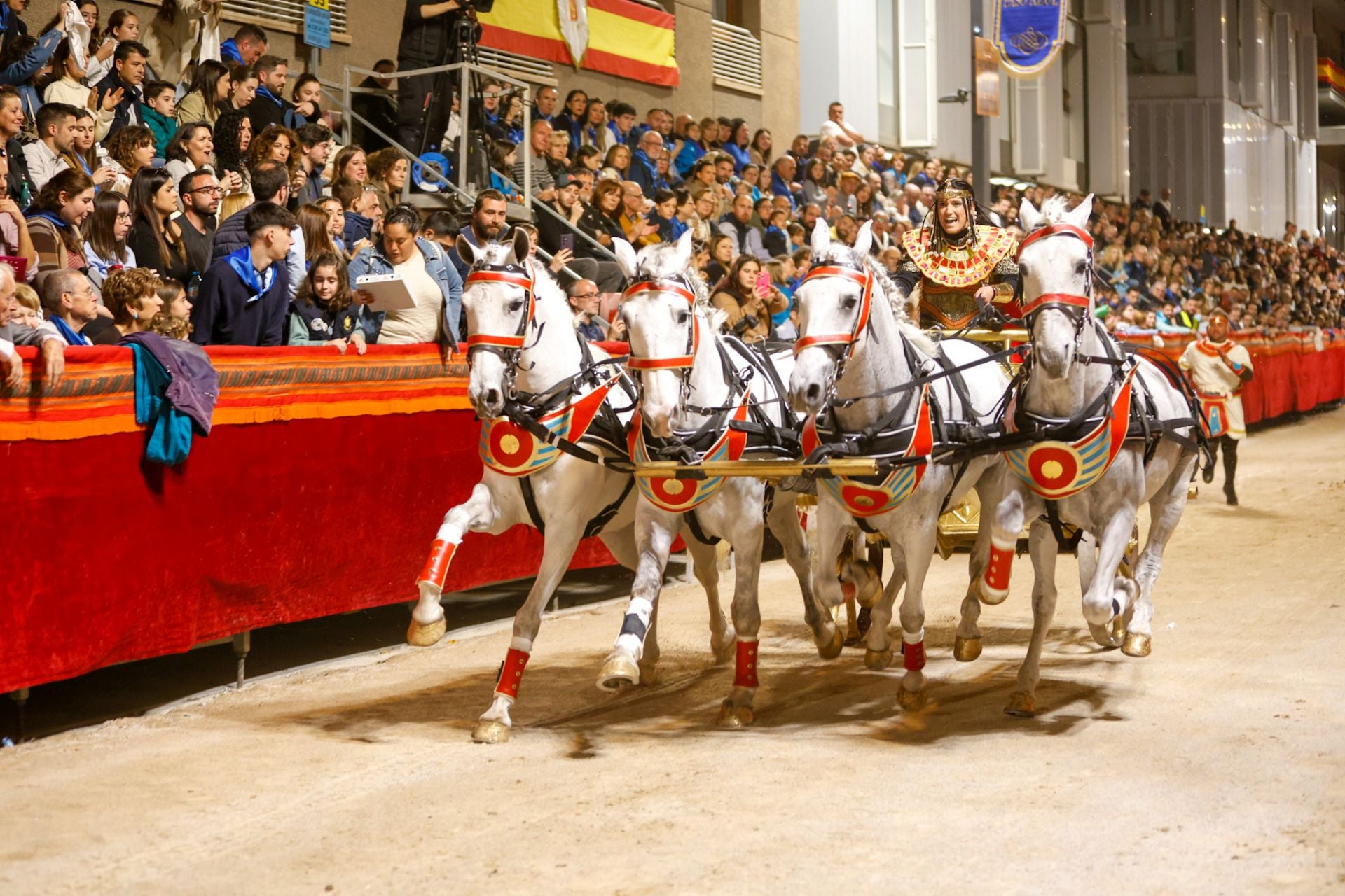 Las imágenes del cortejo bíblico de Jueves Santo en Lorca