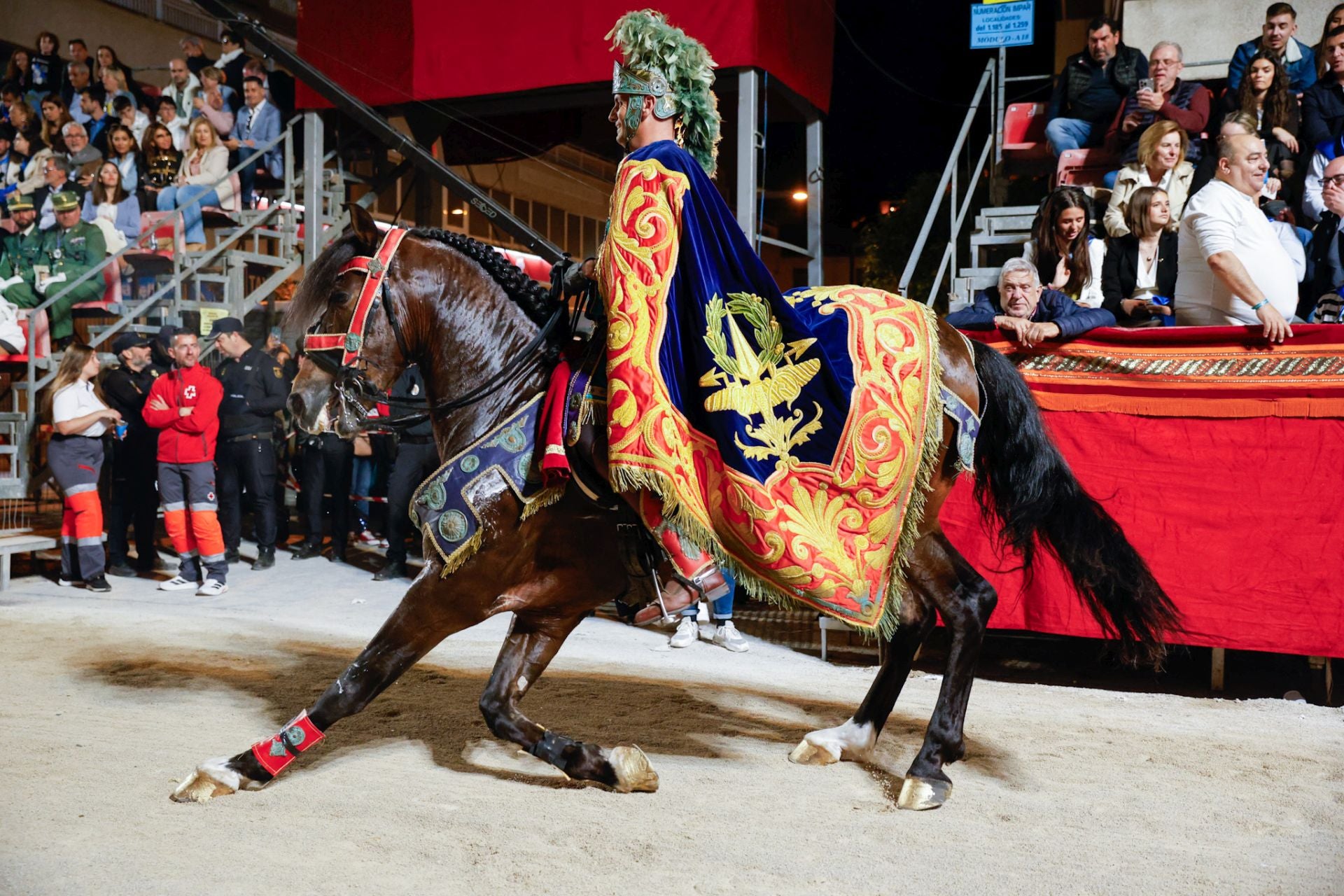 Las imágenes del cortejo bíblico de Jueves Santo en Lorca