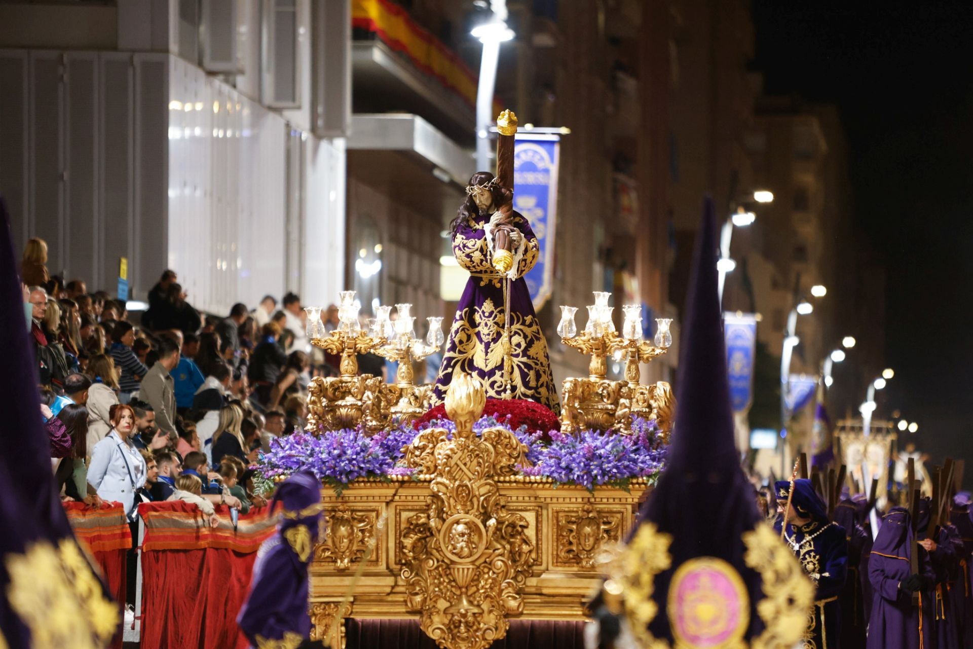 Las imágenes del cortejo bíblico de Jueves Santo en Lorca