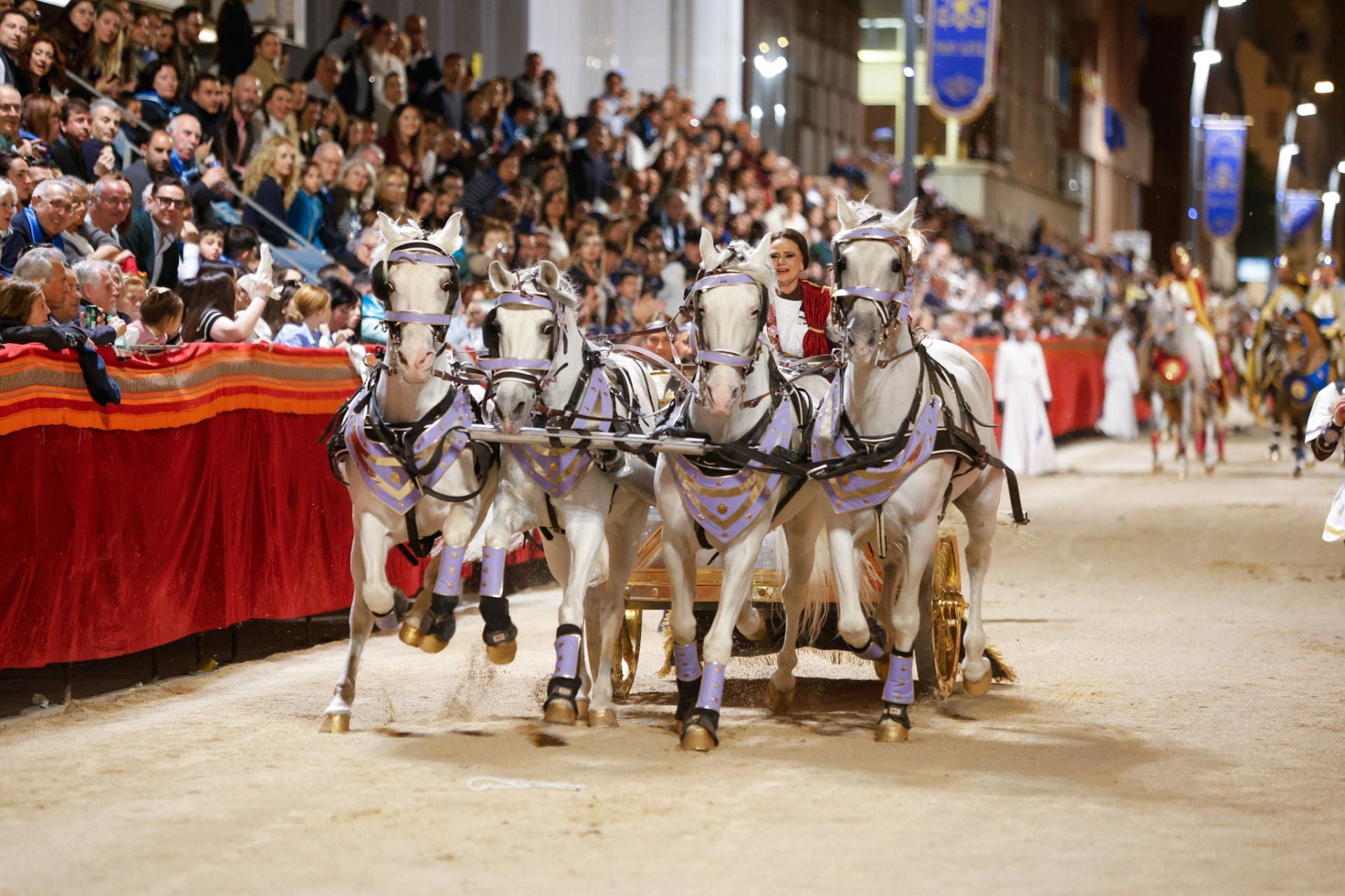 Las imágenes del cortejo bíblico de Jueves Santo en Lorca