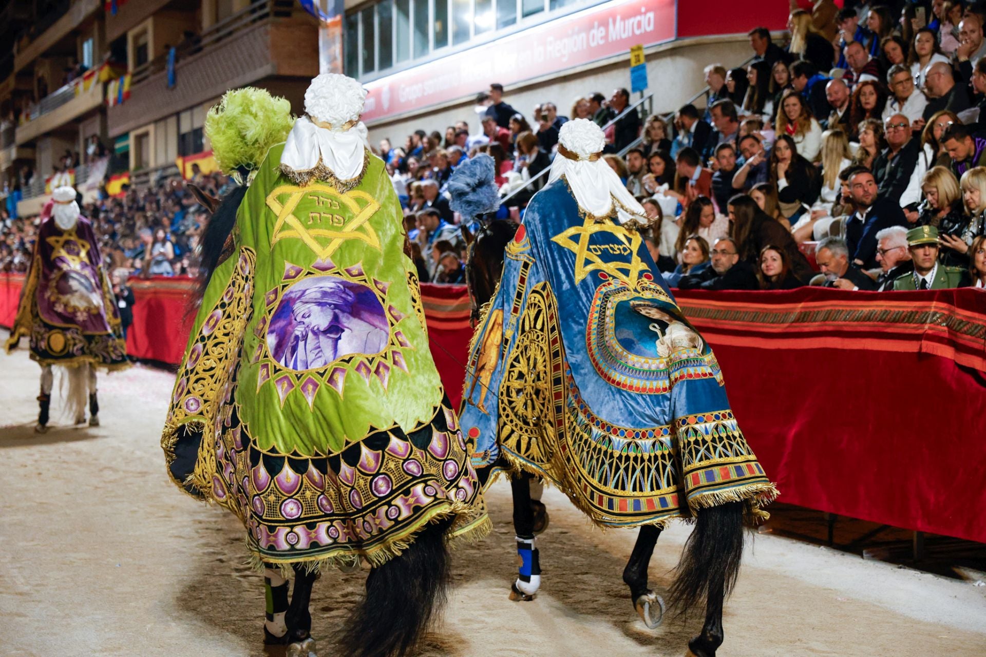Las imágenes del cortejo bíblico de Jueves Santo en Lorca