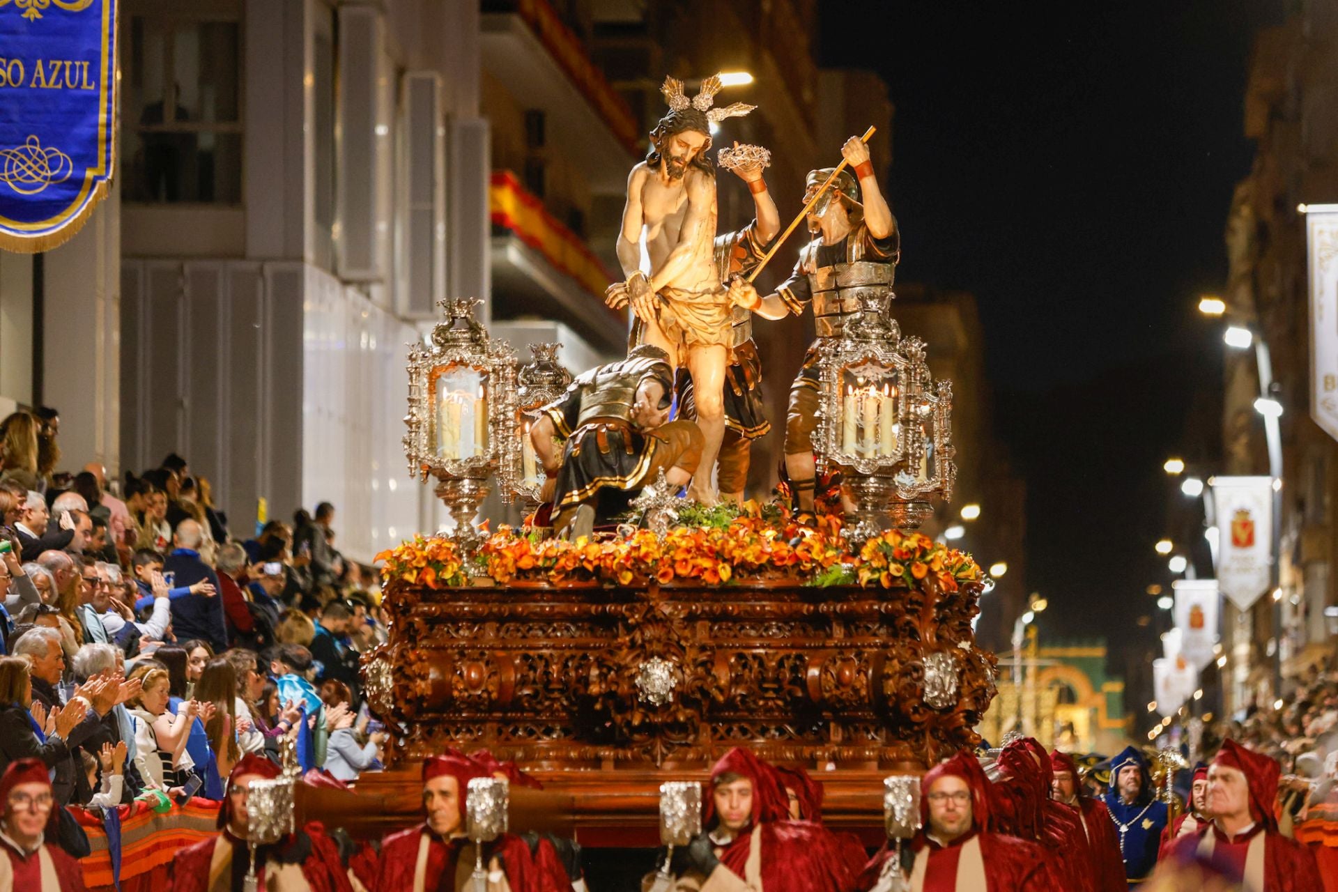 Las imágenes del cortejo bíblico de Jueves Santo en Lorca
