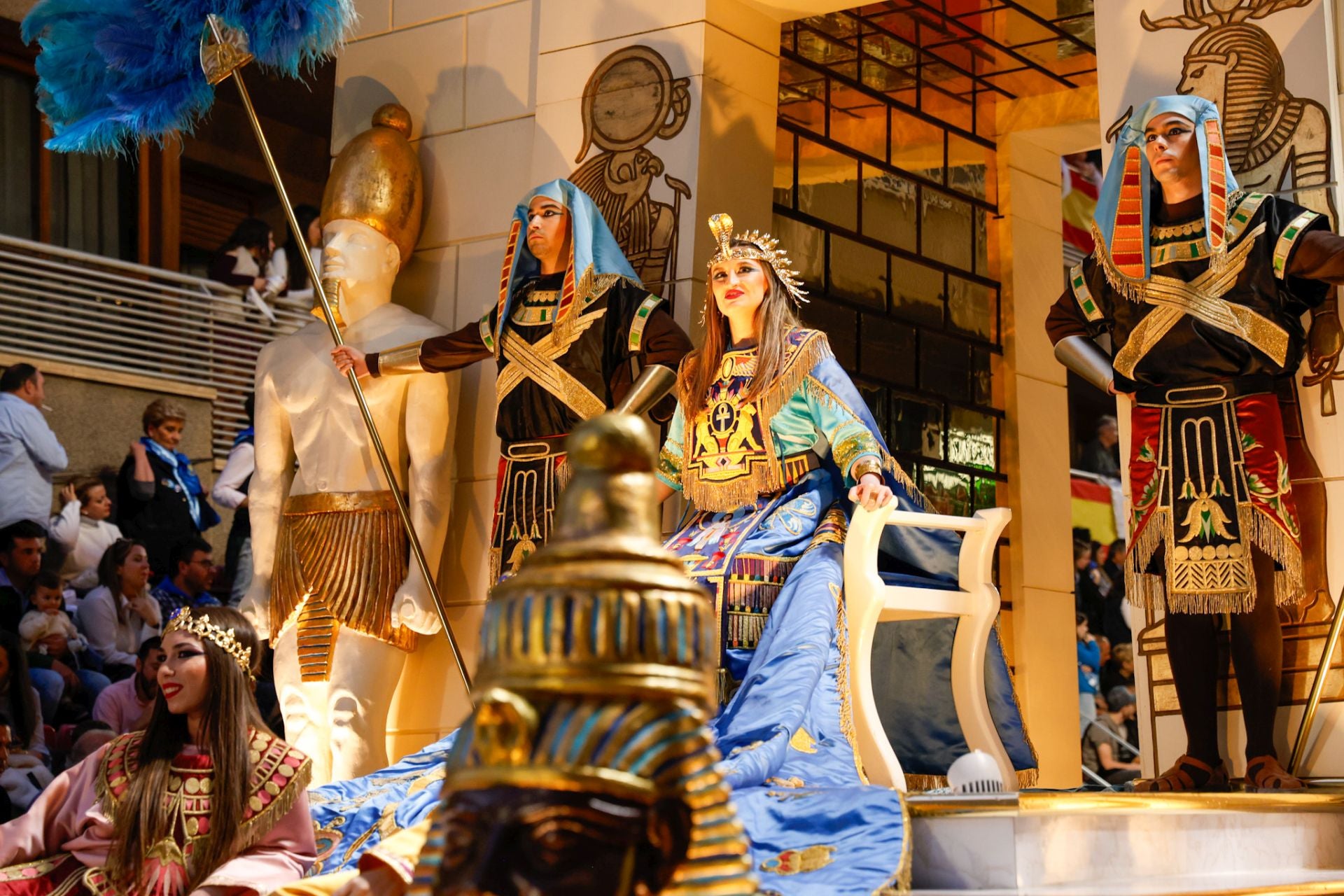 Las imágenes del cortejo bíblico de Jueves Santo en Lorca