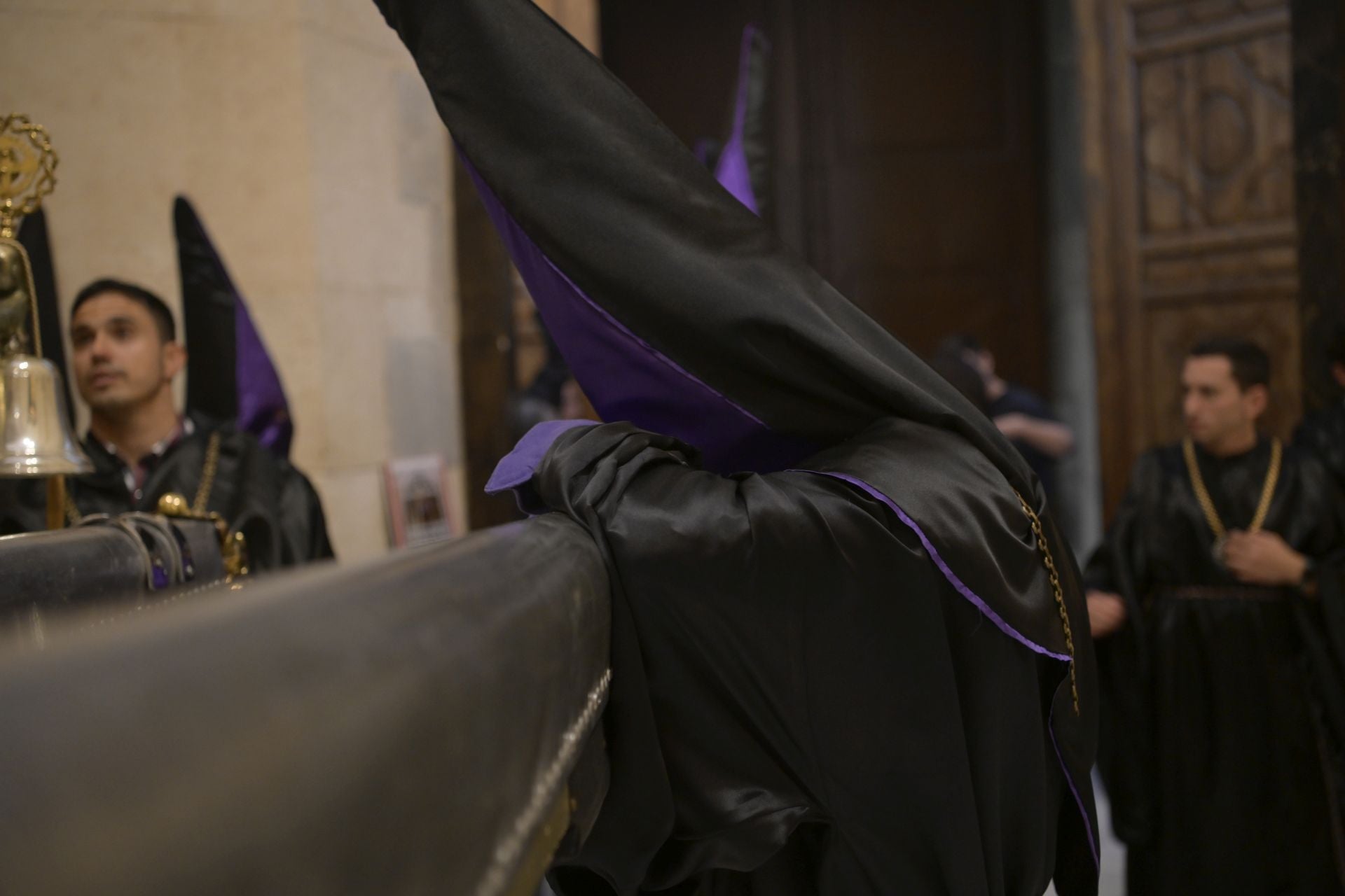 La procesión del Silencio en Murcia, en imágenes