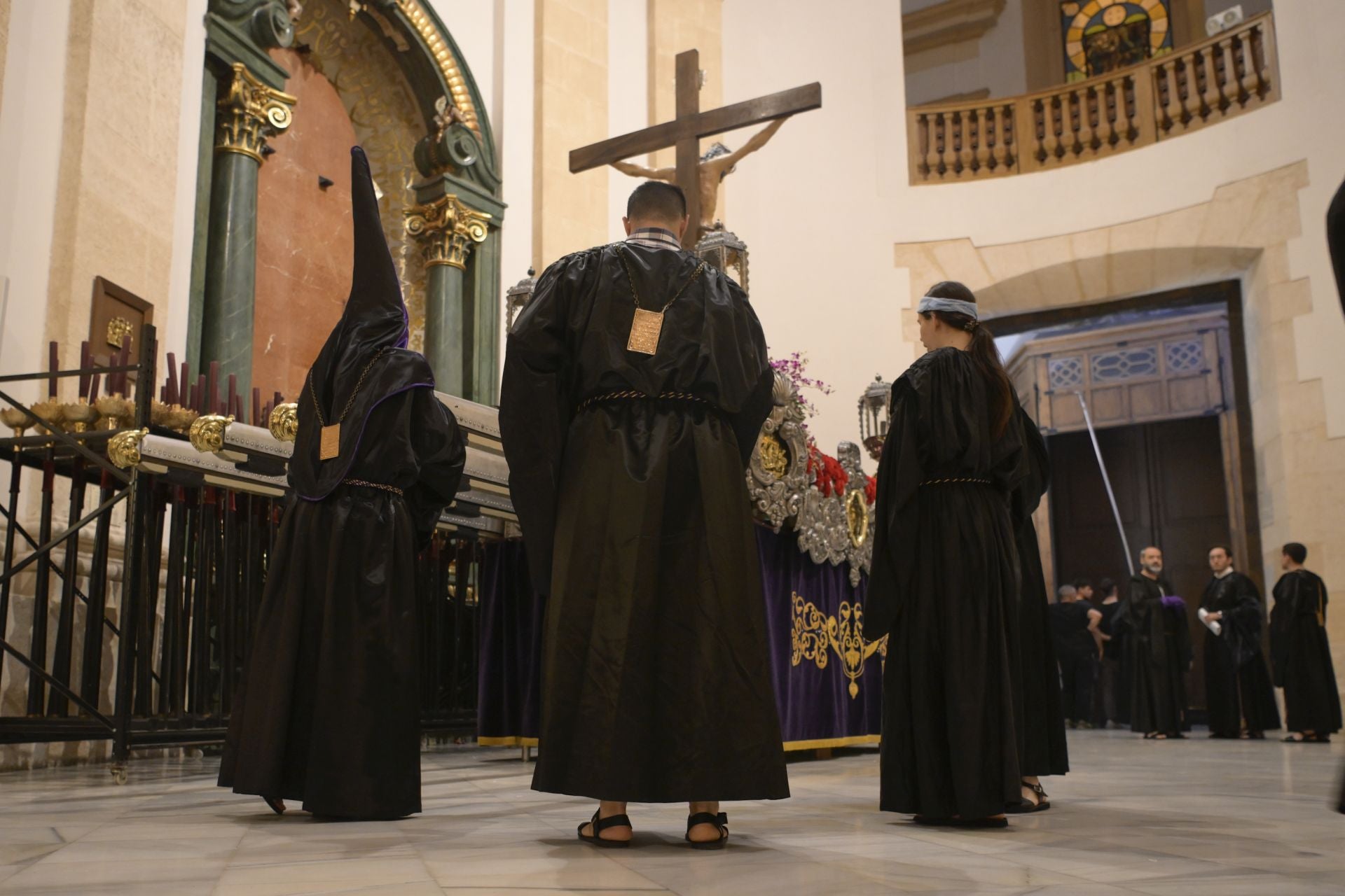 La procesión del Silencio en Murcia, en imágenes
