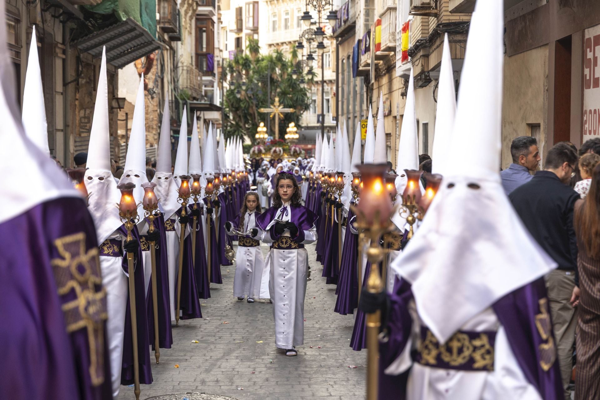 En imágenes, las procesiones de la Vera Cruz y las Santas Mujeres en Cartagena