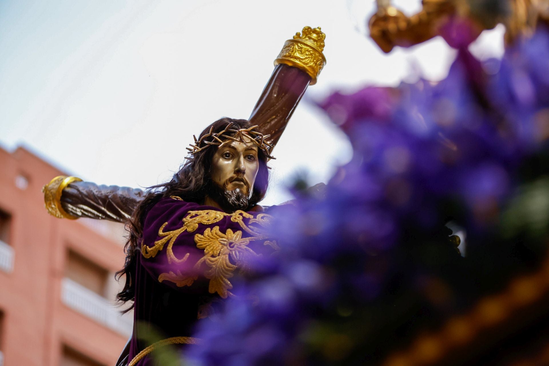 La procesión del Viernes Santo de Lorca, en imágenes