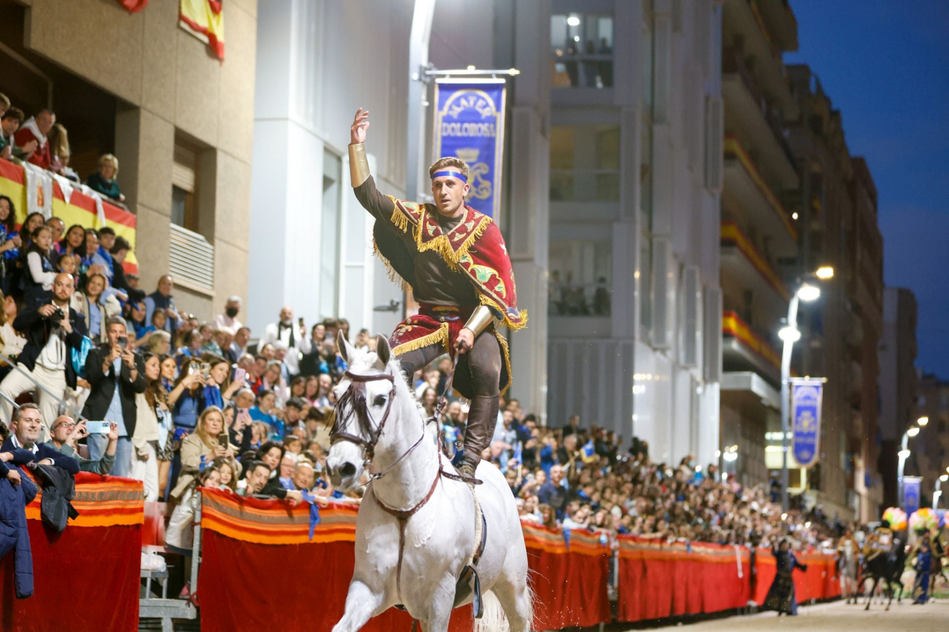 La procesión del Viernes Santo de Lorca, en imágenes