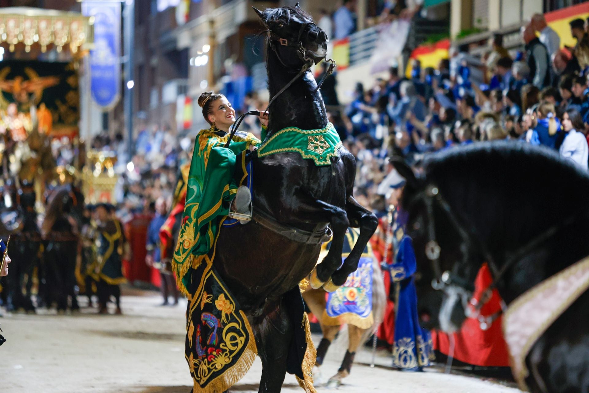 La procesión del Viernes Santo de Lorca, en imágenes
