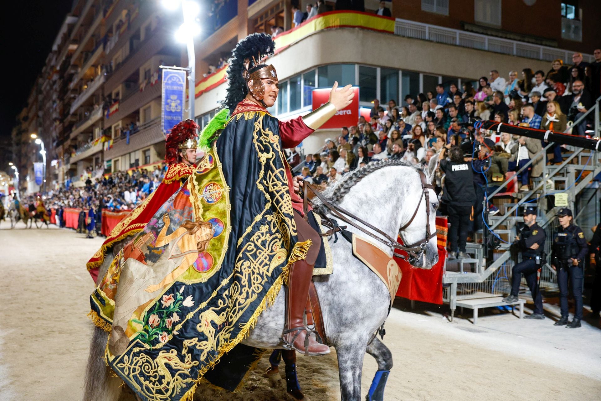 La procesión del Viernes Santo de Lorca, en imágenes