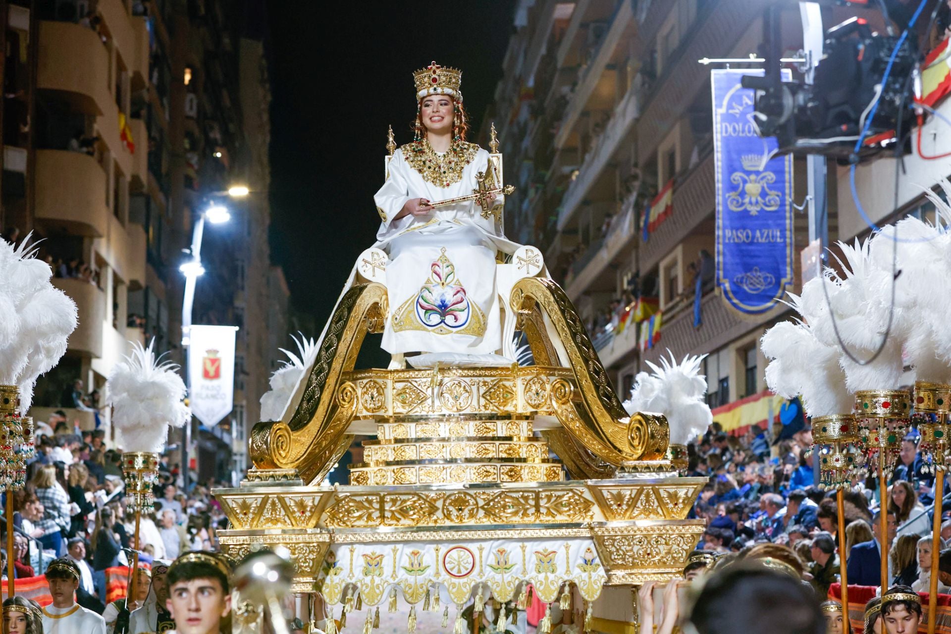 La procesión del Viernes Santo de Lorca, en imágenes