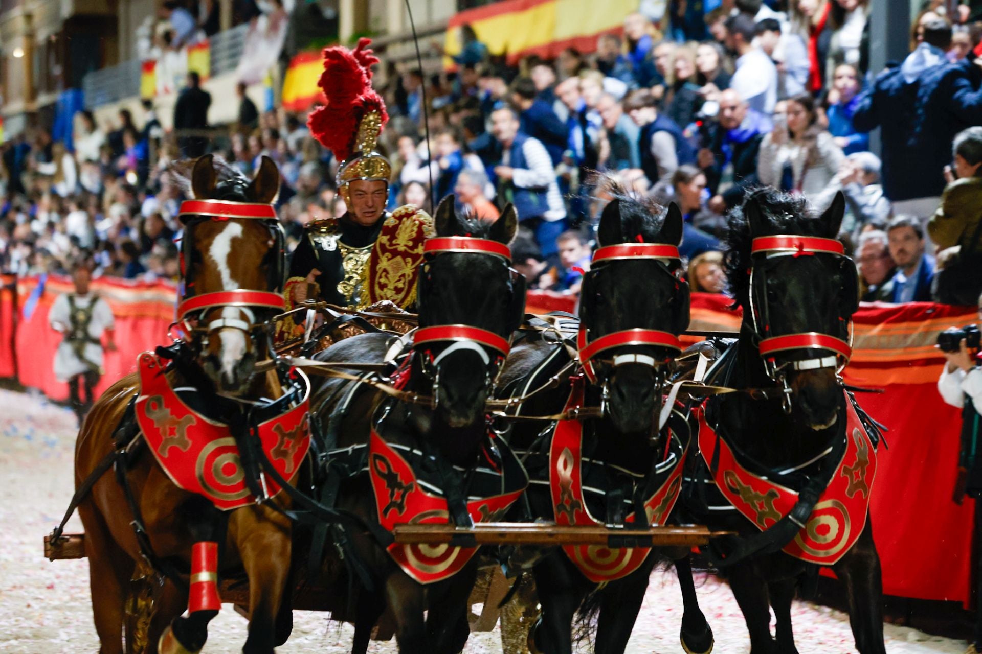 La procesión del Viernes Santo de Lorca, en imágenes