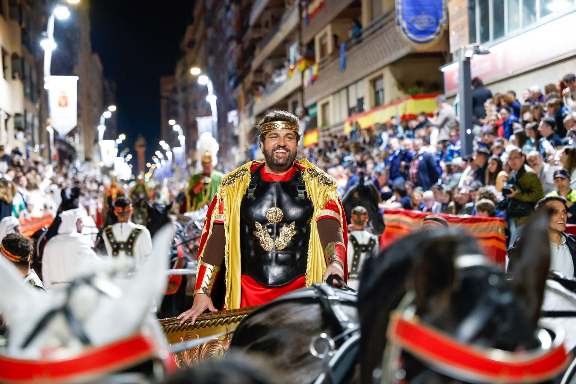 La procesión del Viernes Santo de Lorca, en imágenes