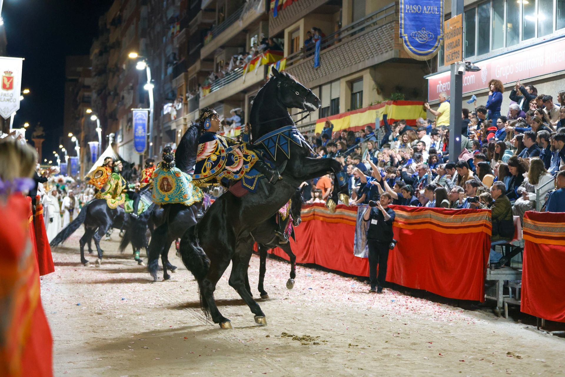 La procesión del Viernes Santo de Lorca, en imágenes
