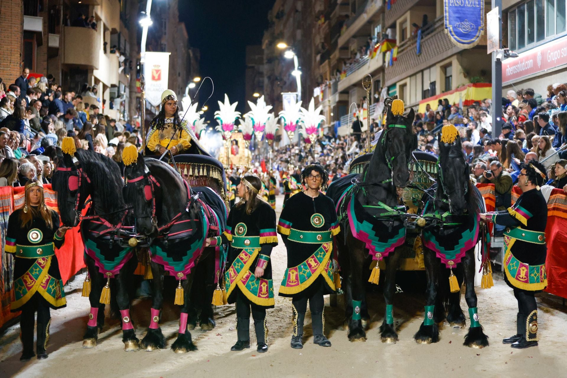 La procesión del Viernes Santo de Lorca, en imágenes