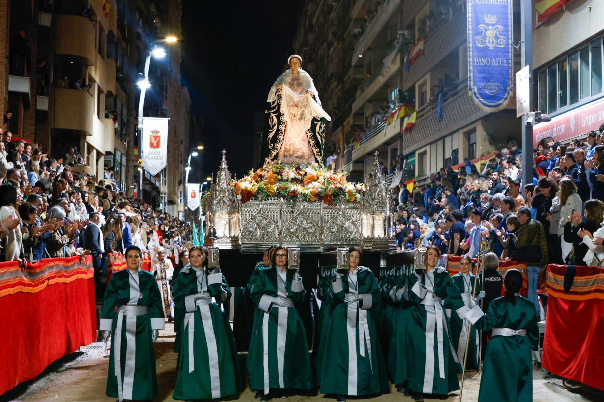 La procesión del Viernes Santo de Lorca, en imágenes