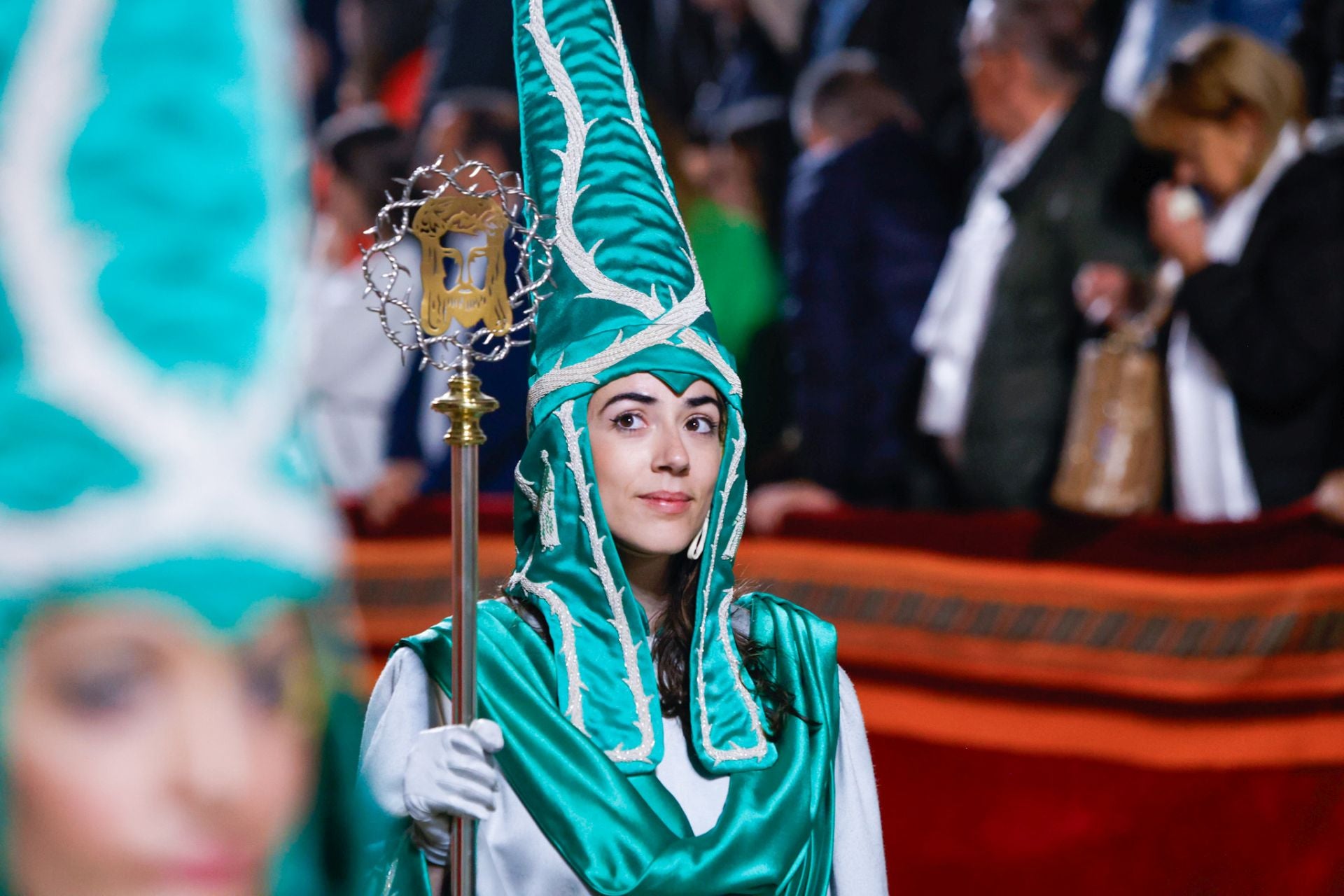 La procesión del Viernes Santo de Lorca, en imágenes