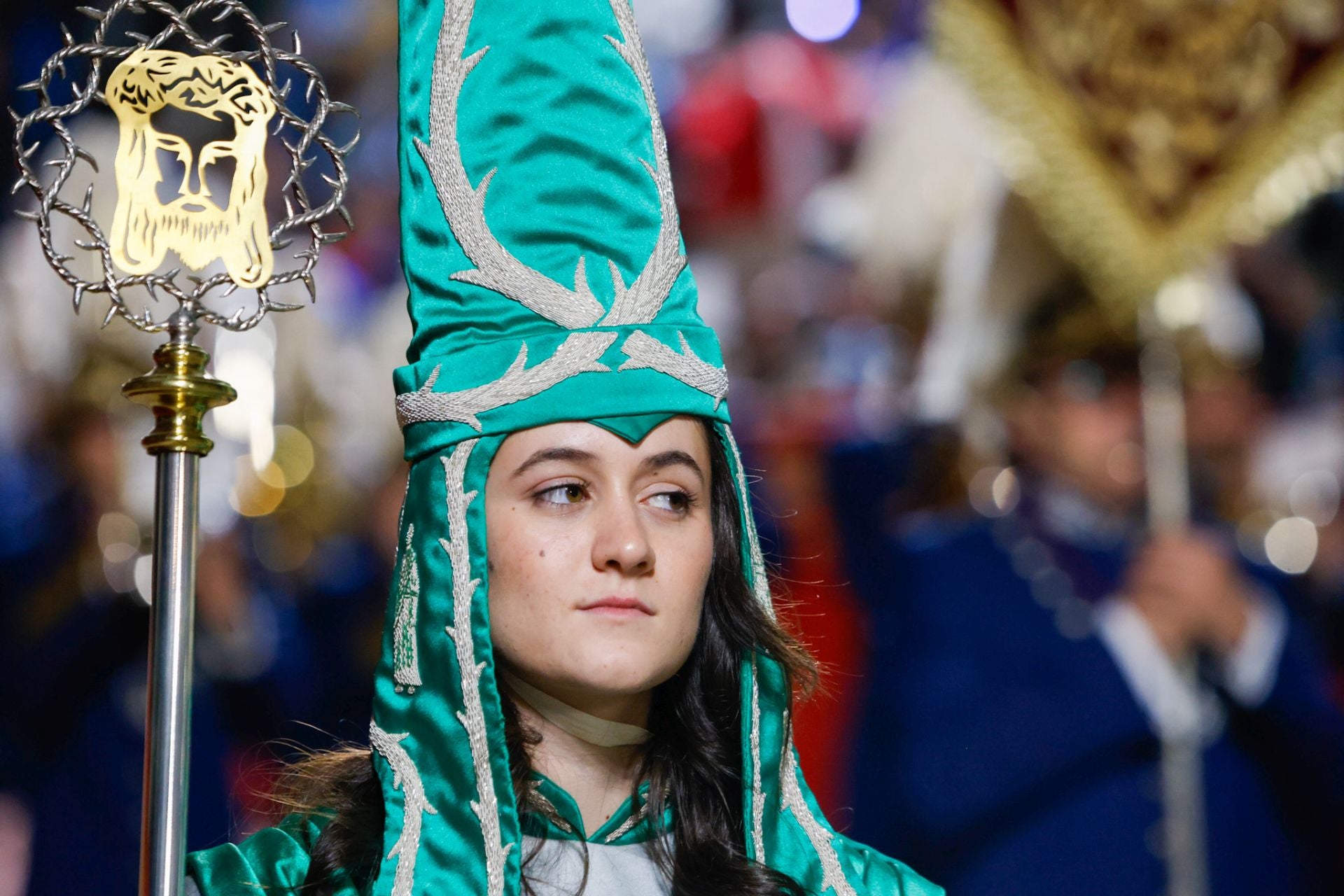 La procesión del Viernes Santo de Lorca, en imágenes