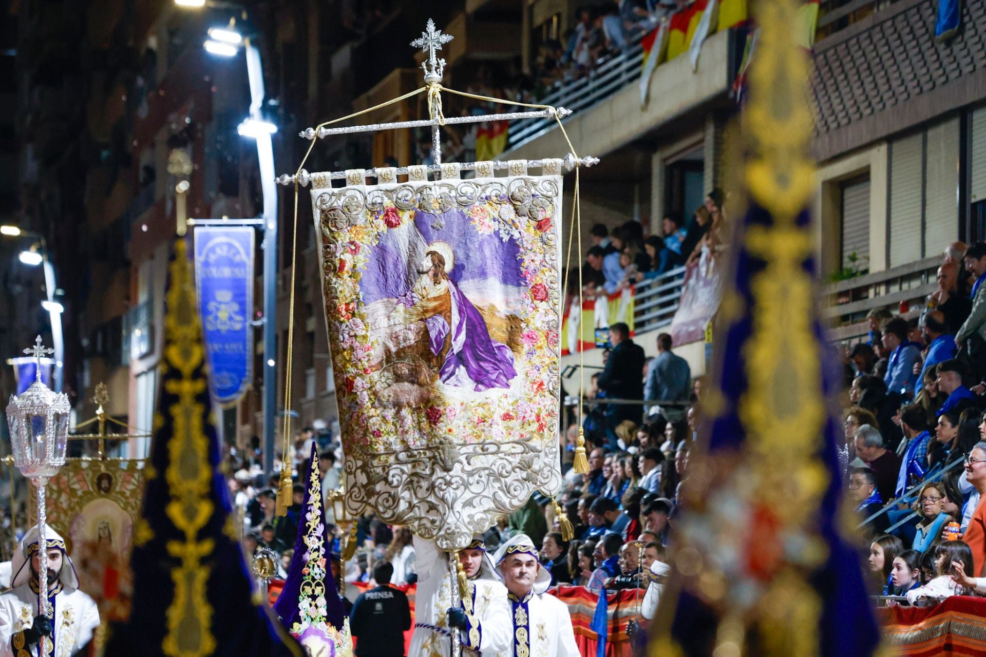 La procesión del Viernes Santo de Lorca, en imágenes