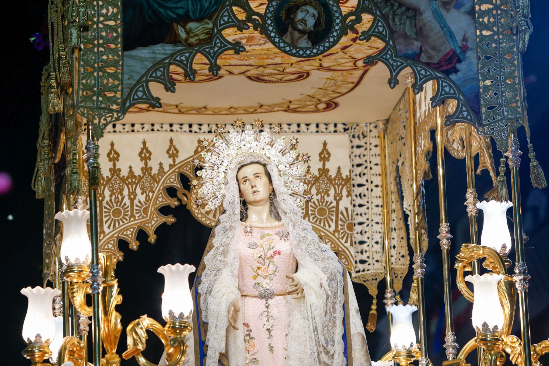 La procesión del Viernes Santo de Lorca, en imágenes