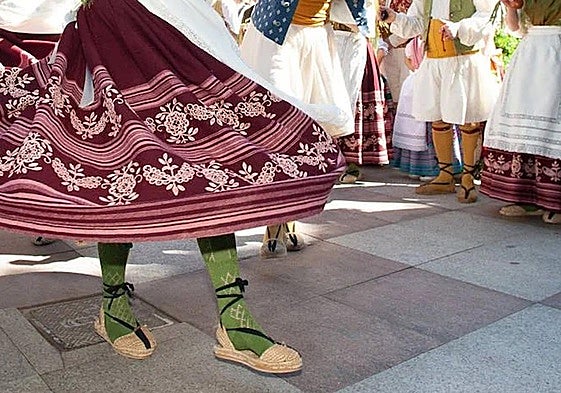 Traje de huertana, en una imagen de archivo.