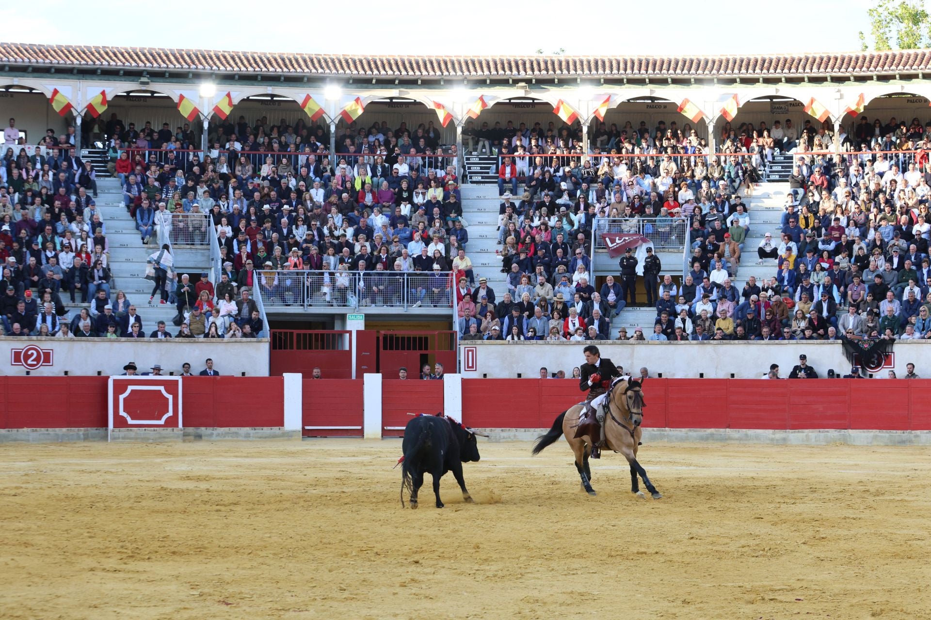La corrida de toros de Lorca, en imágenes