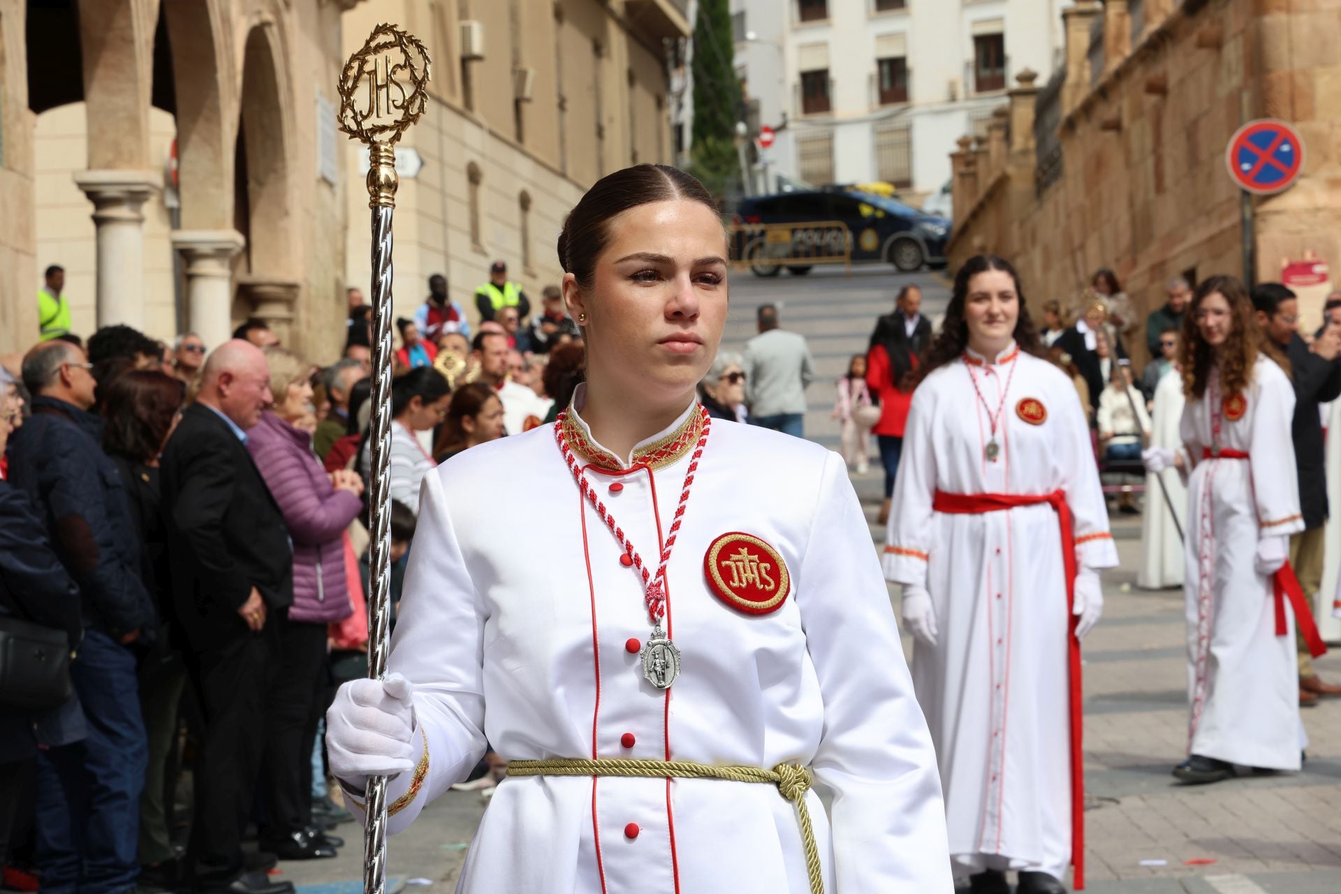 En imágenes, la procesión del Domingo de Resurrección en Lorca