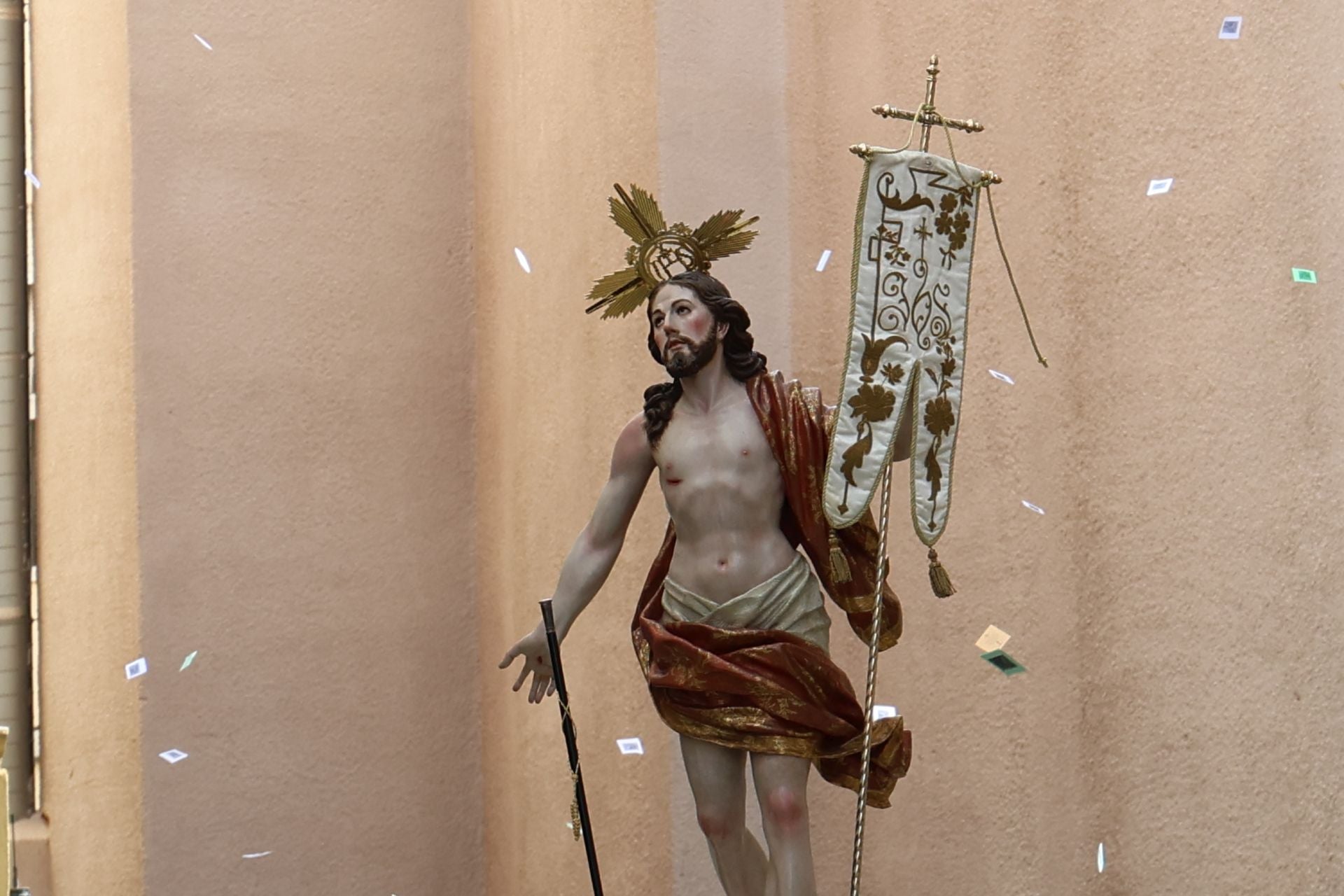 En imágenes, la procesión del Domingo de Resurrección en Lorca