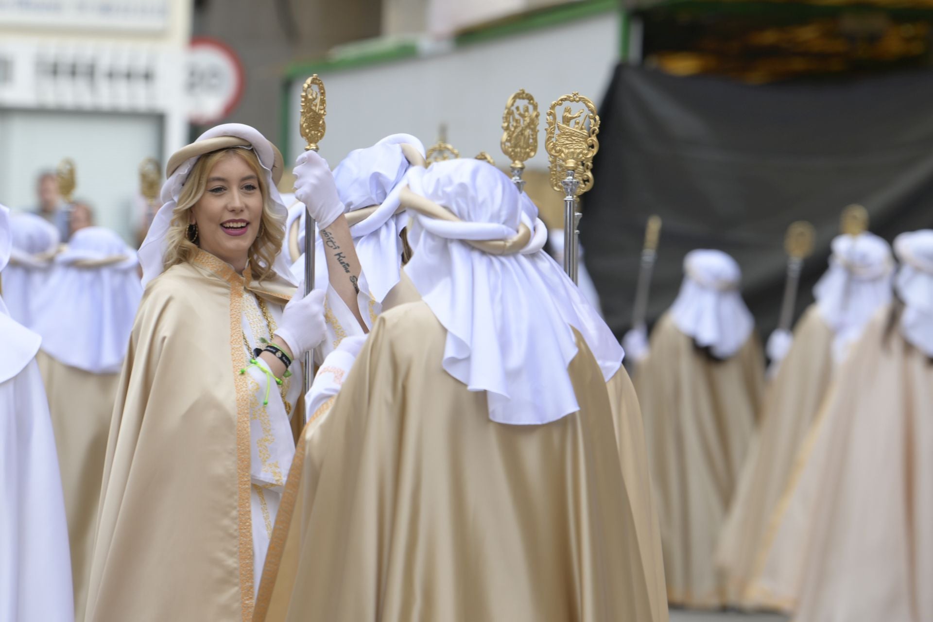 En imágenes, el Resucitado sortea la lluvia en Murcia y cierra la Semana Santa