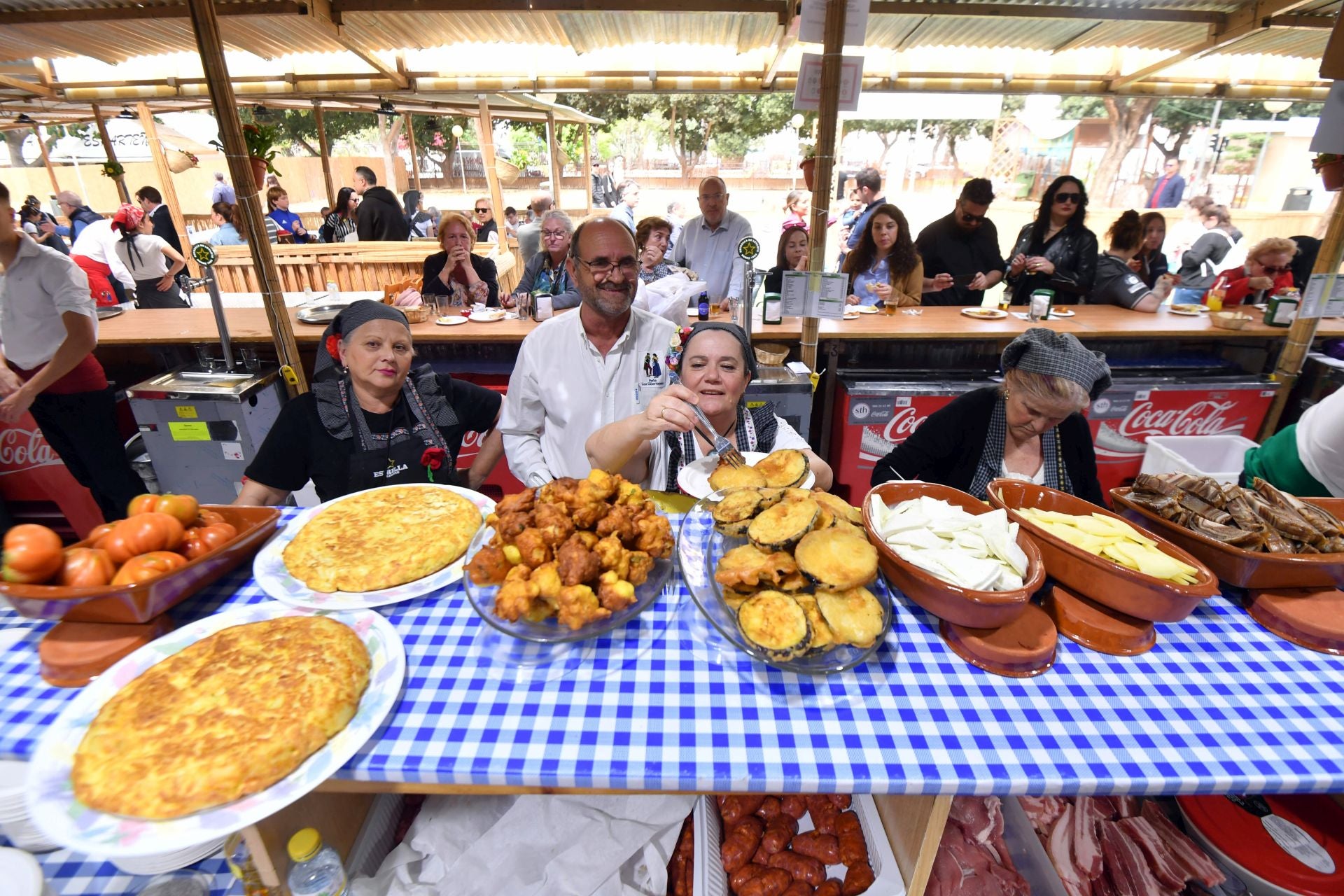 Las imágenes de la apertura de las barracas en Murcia