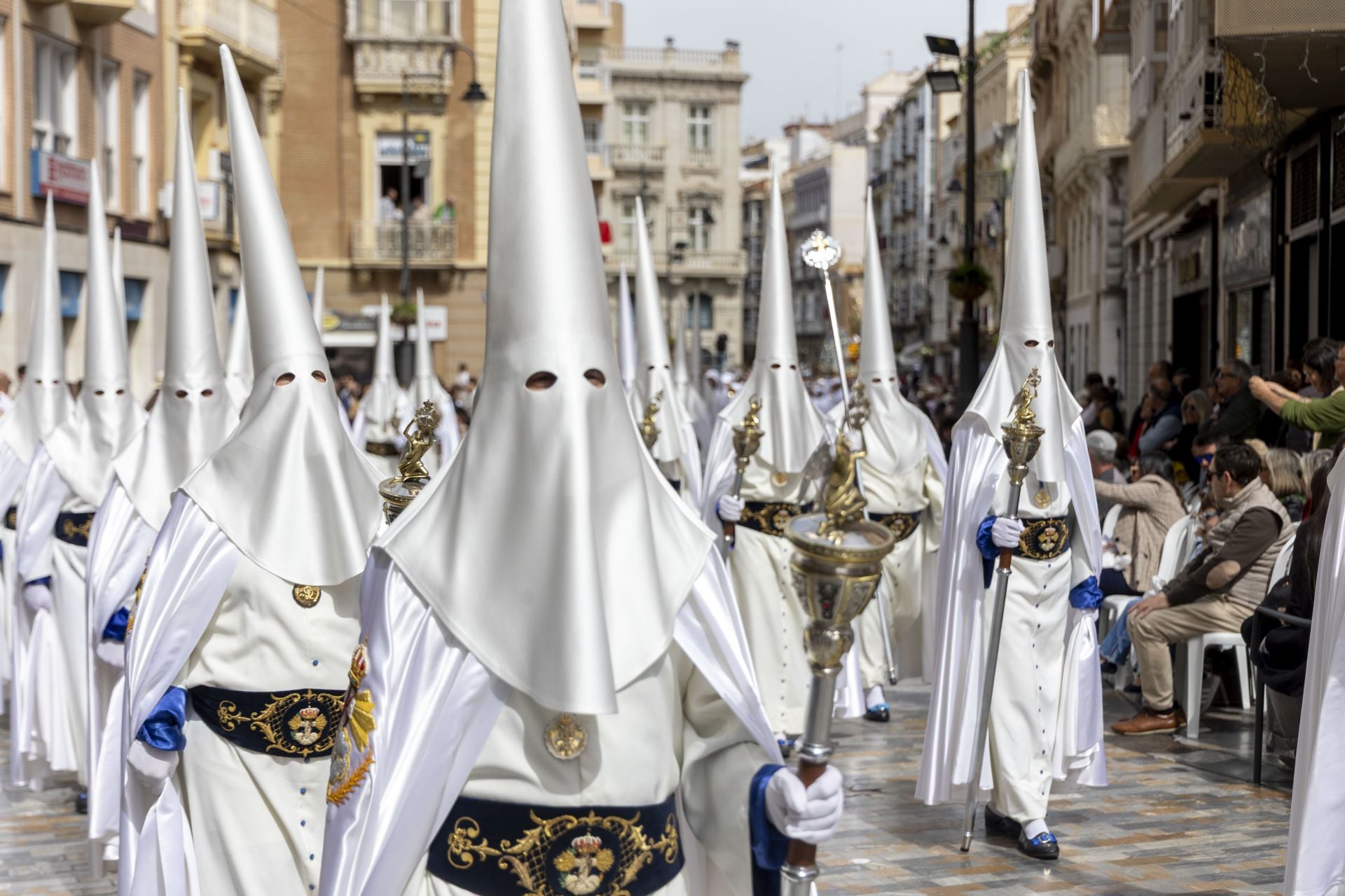 En imágenes, procesión del Domingo de Resurrección en Cartagena