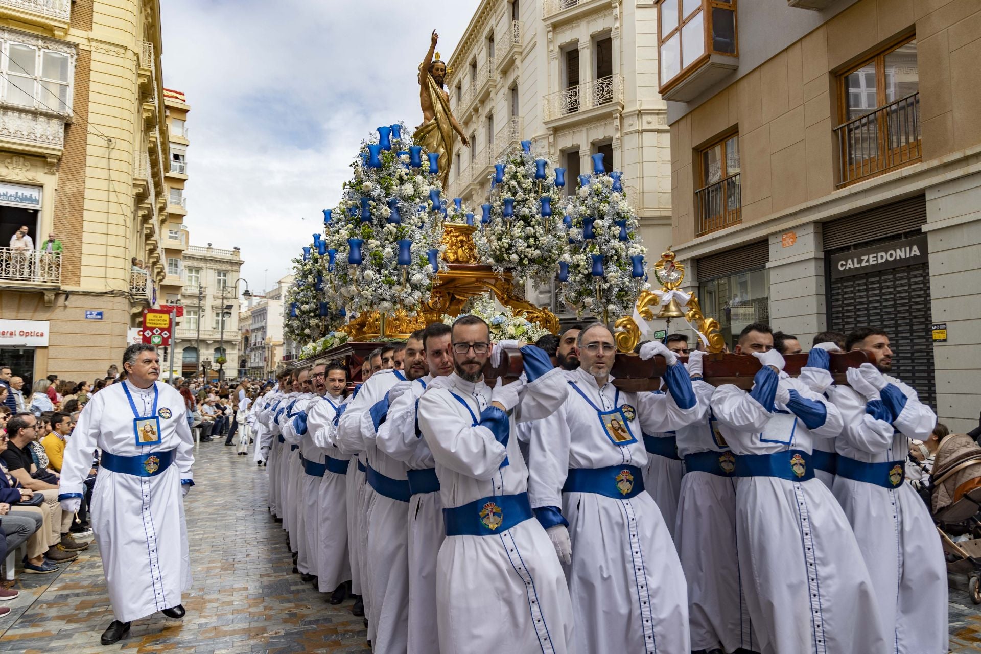 En imágenes, procesión del Domingo de Resurrección en Cartagena