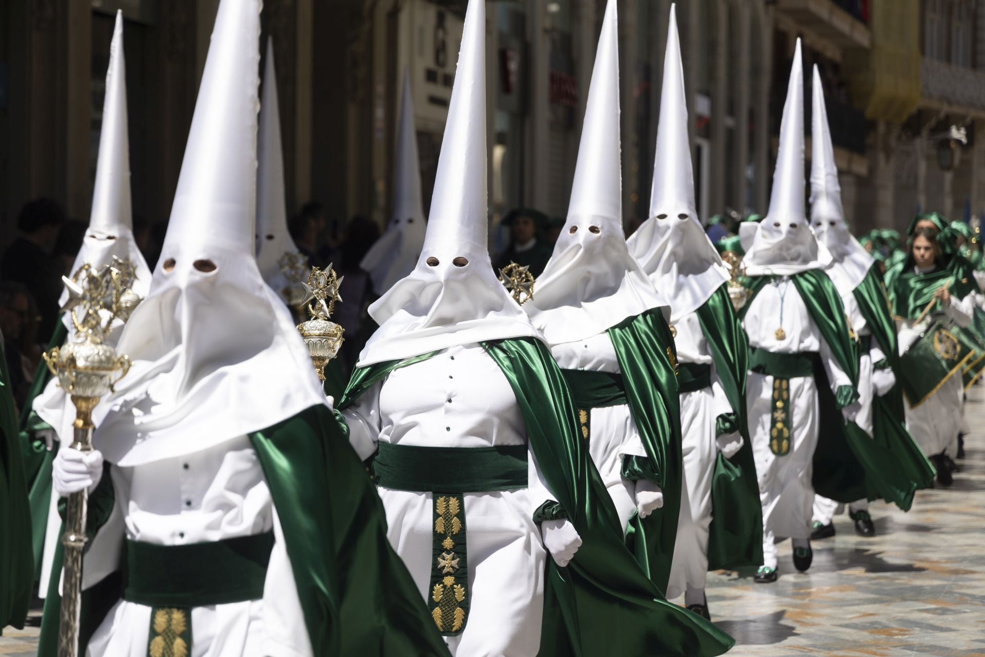 En imágenes, procesión del Domingo de Resurrección en Cartagena