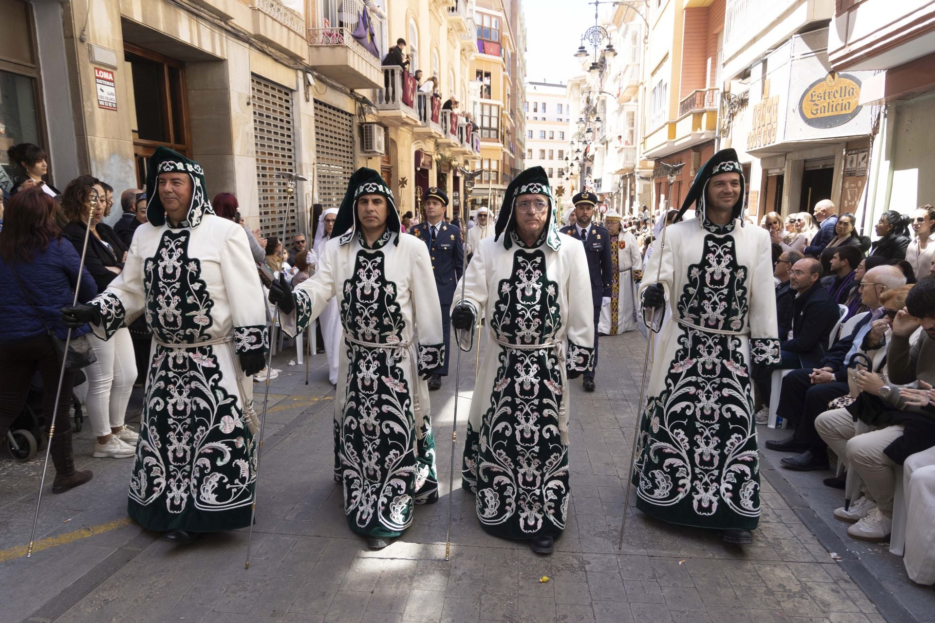 En imágenes, procesión del Domingo de Resurrección en Cartagena