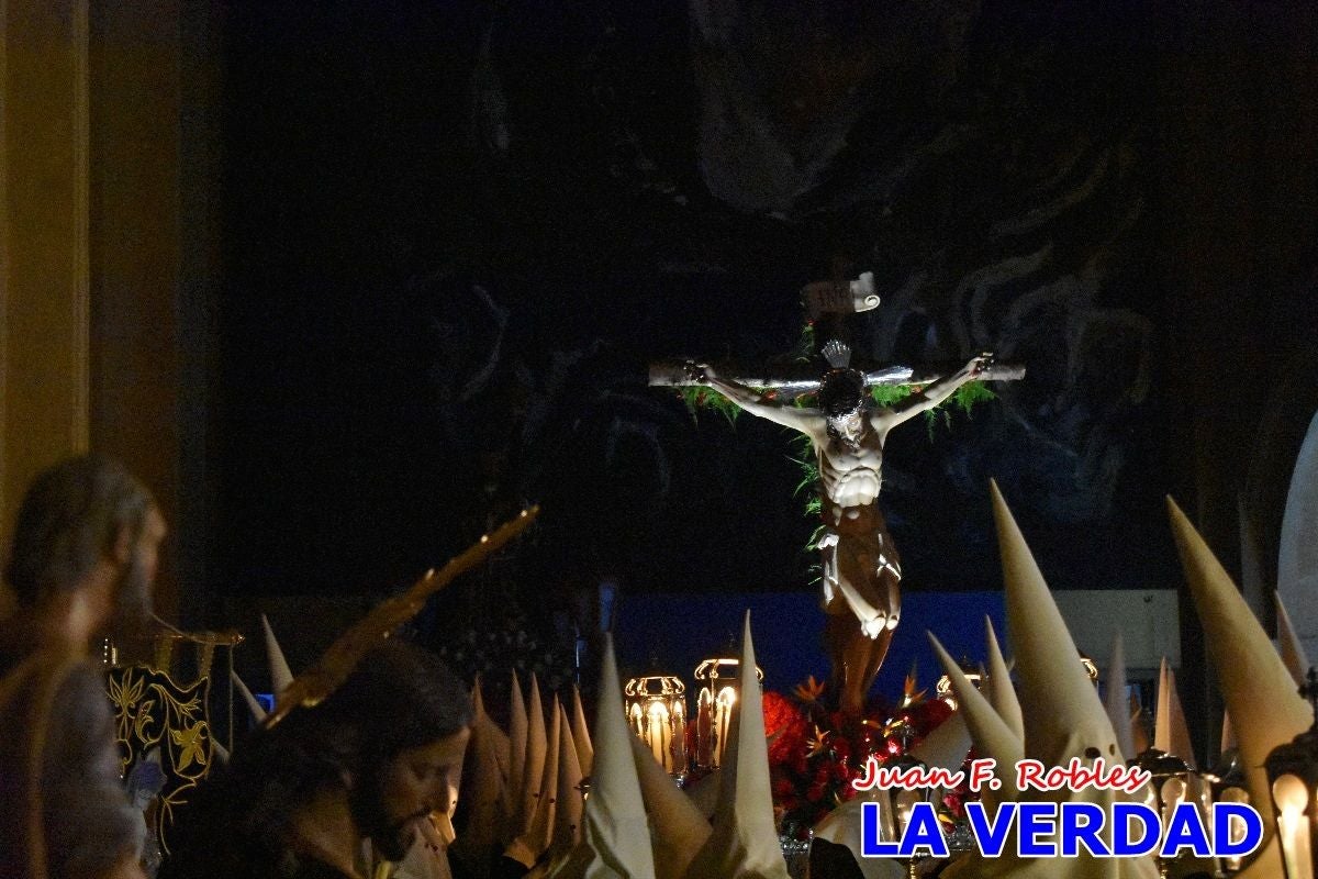 El Silencio inunda de solemnidad Caravaca de la Cruz en la noche de Jueves Santo